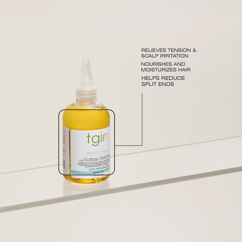 Thank God It's Natural Tgin Miracle Styling Ayurvedic Hair Scalp Oil - Thumbnail 3