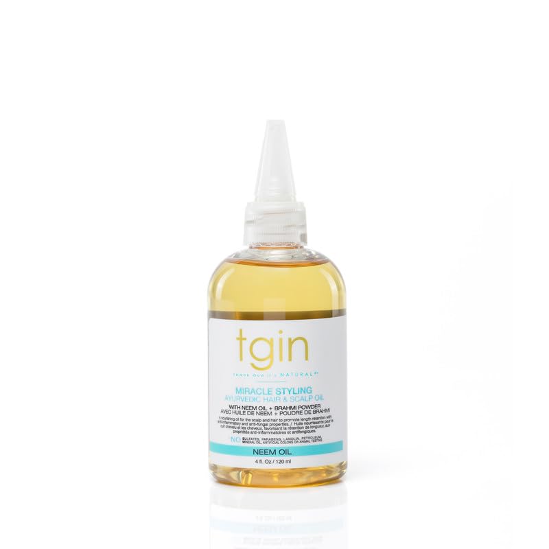 Thank God It's Natural Tgin Miracle Styling Ayurvedic Hair Scalp Oil