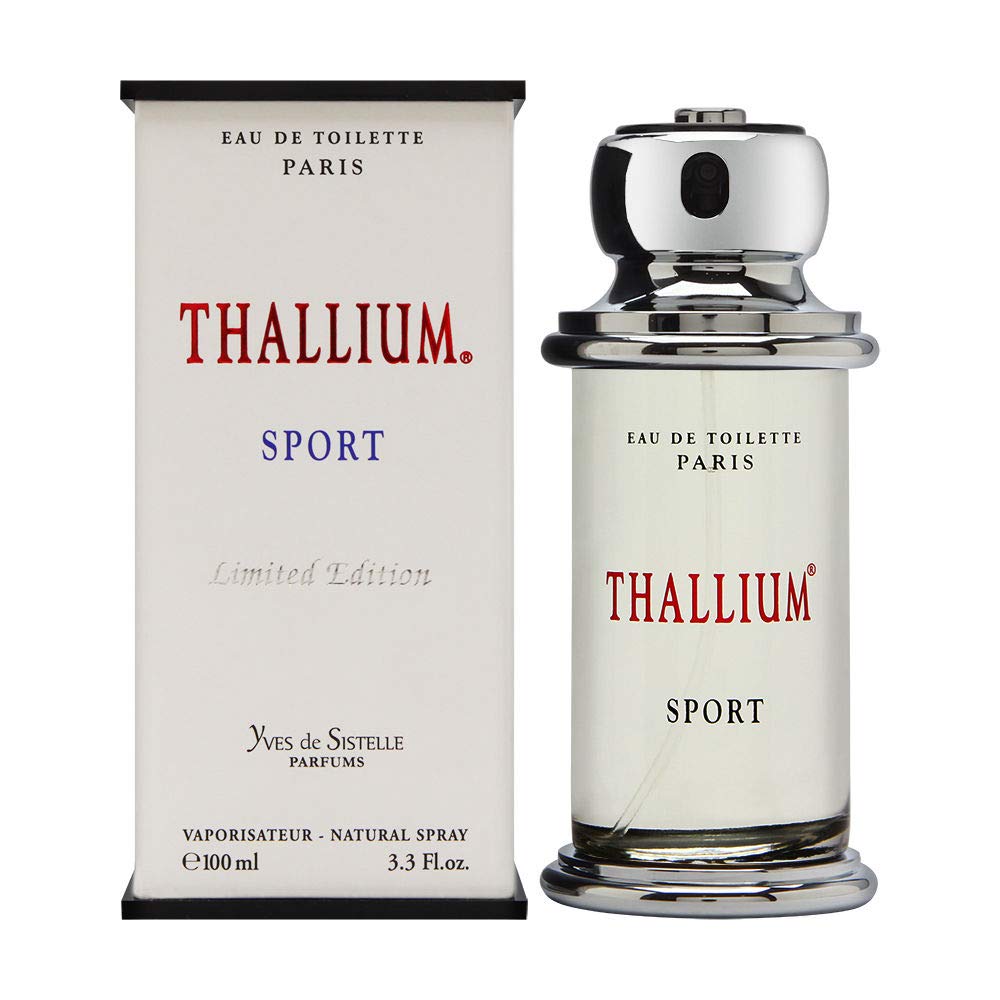 Thallium Sport Limited Edition By Yves de Sistelle Sp For Men EDT 3.3 oz