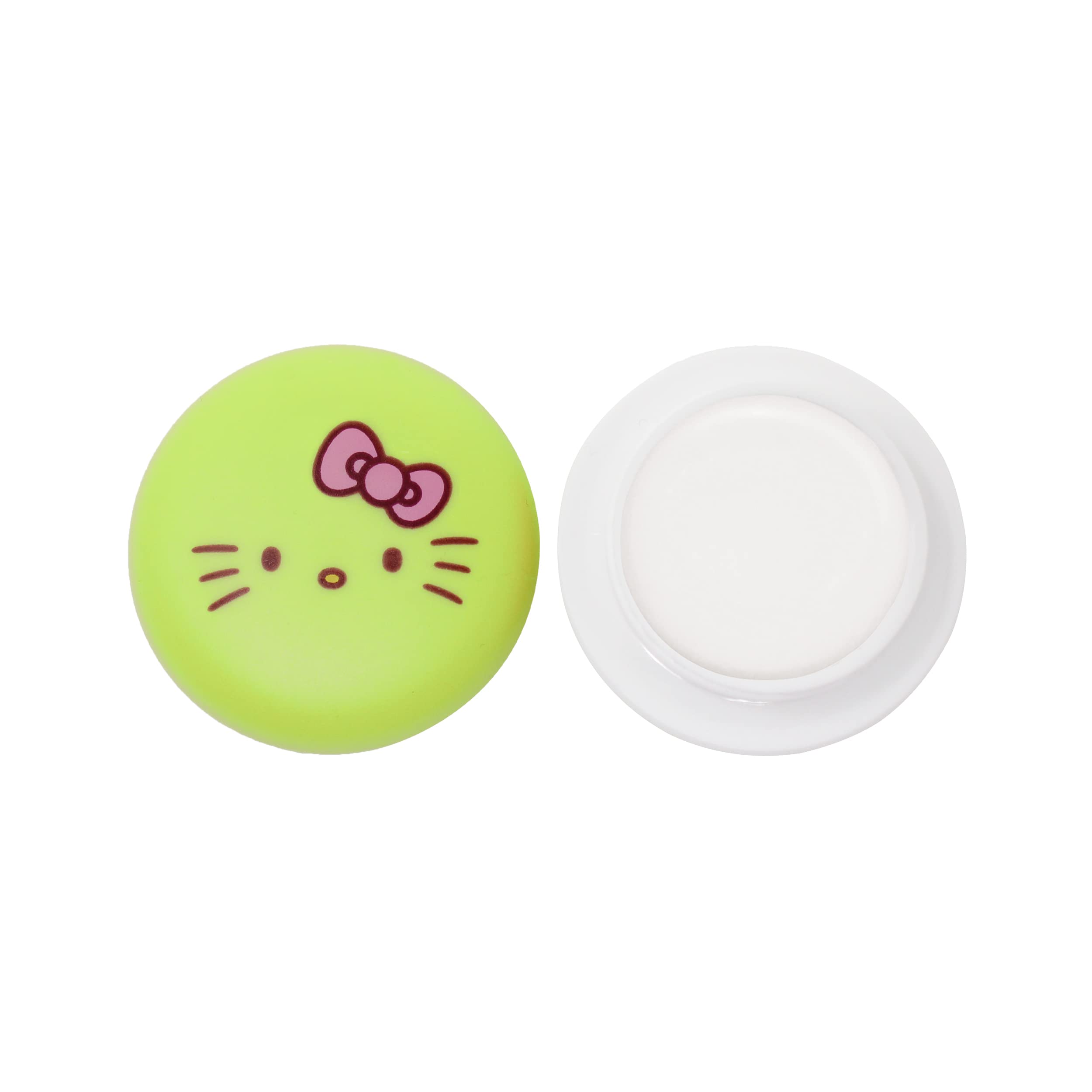 (6-pack) The Creme Shop X Hello Kitty Macaron Lip Balm Pear - Thumbnail 2