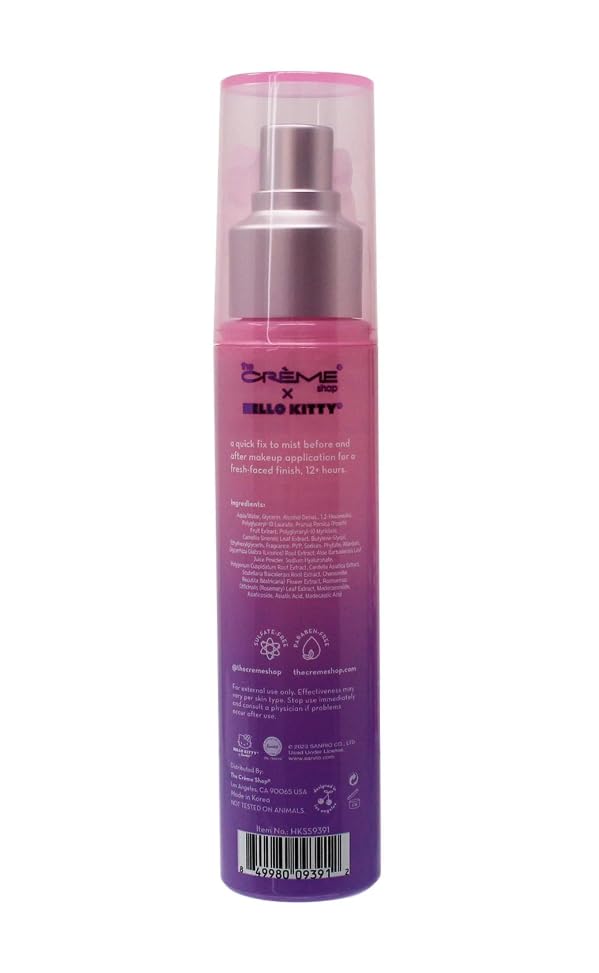 (4-pack) The Creme Shop X Hello Kitty Makeup Perfecting Spray - Thumbnail 2