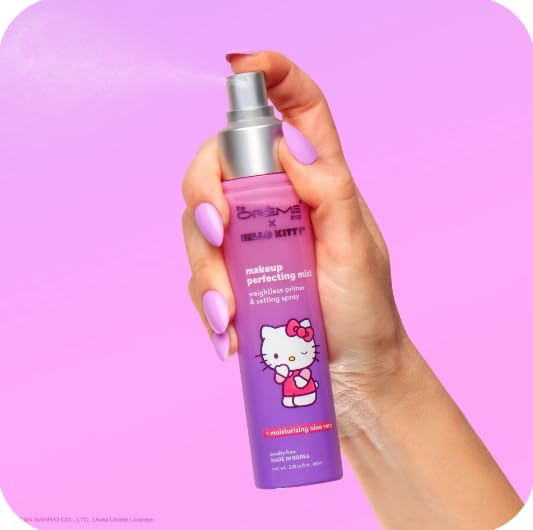 (4-pack) The Creme Shop X Hello Kitty Makeup Perfecting Spray - Thumbnail 3