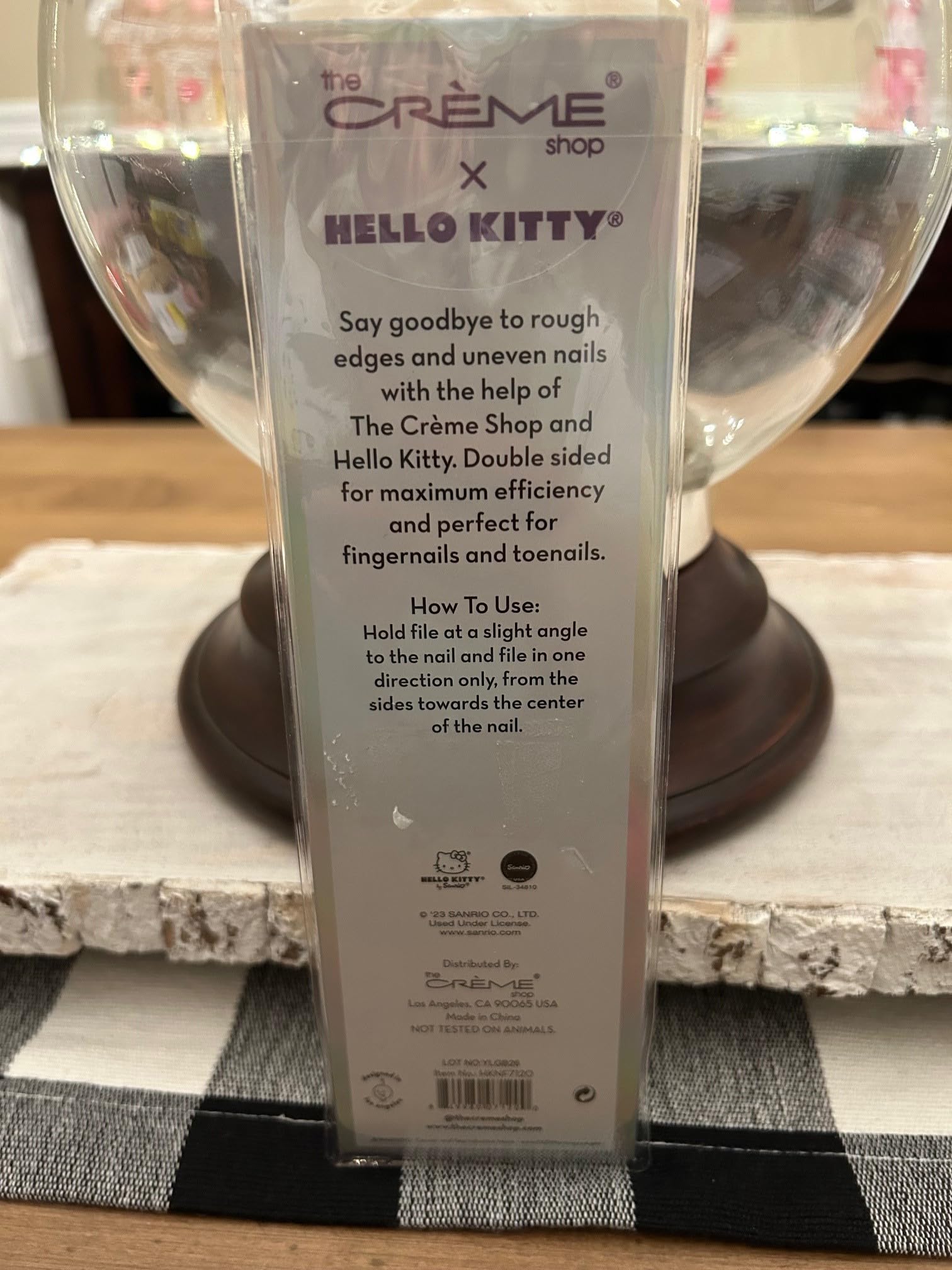 (6-pack) The Creme Shop x Hello Kitty, Precision Nail Files, Set of 3 - Thumbnail 2