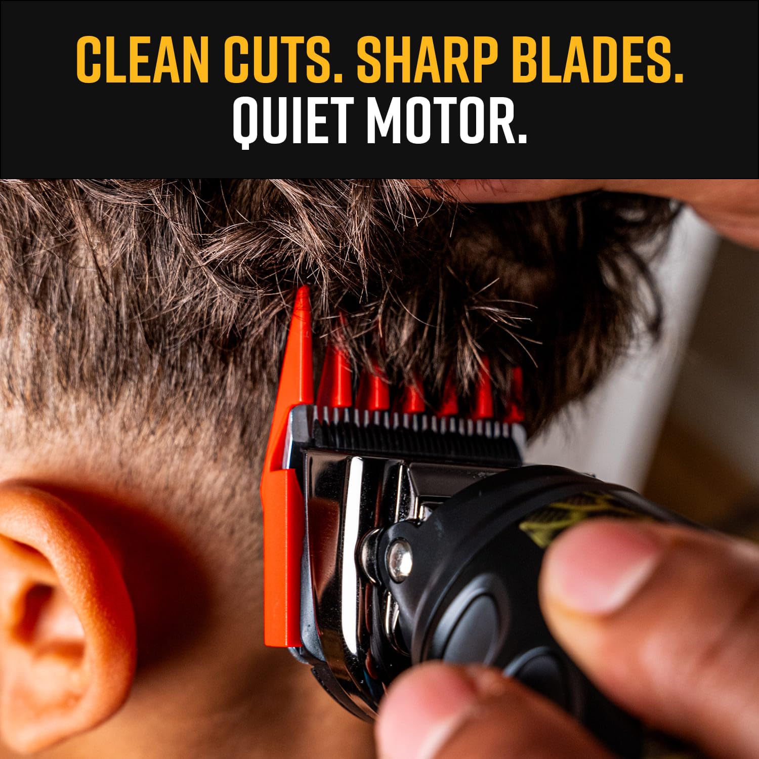 Buzz Buddy 360° Clipper Swivel Head Grooming Tool Ceramic Blade Quiet 7000 Rpm - Thumbnail 3