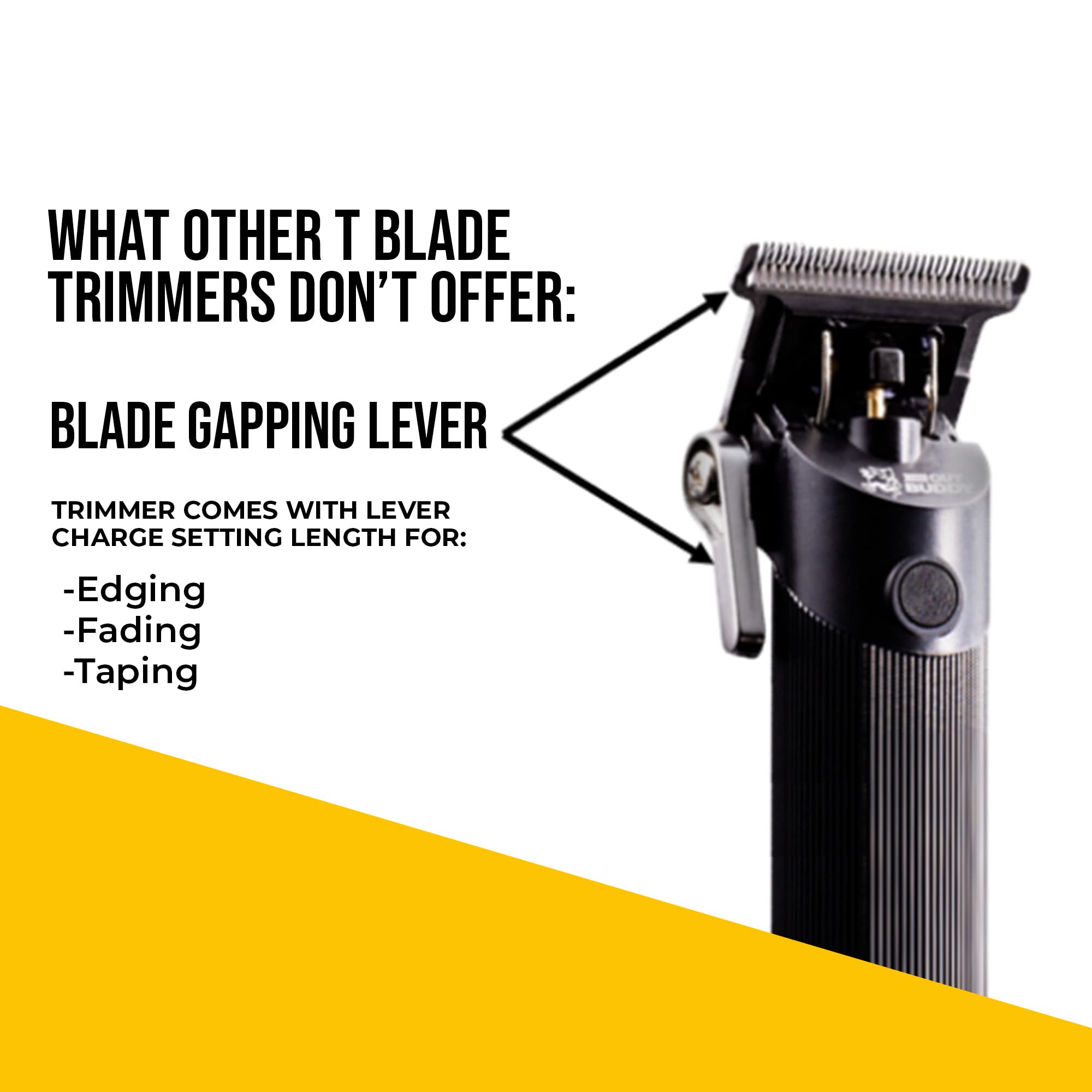 The Cut Buddy 35 Piece Beginner Trimming Clipper Kit | Hair Facial Hair Cutting (Set) - Thumbnail 2