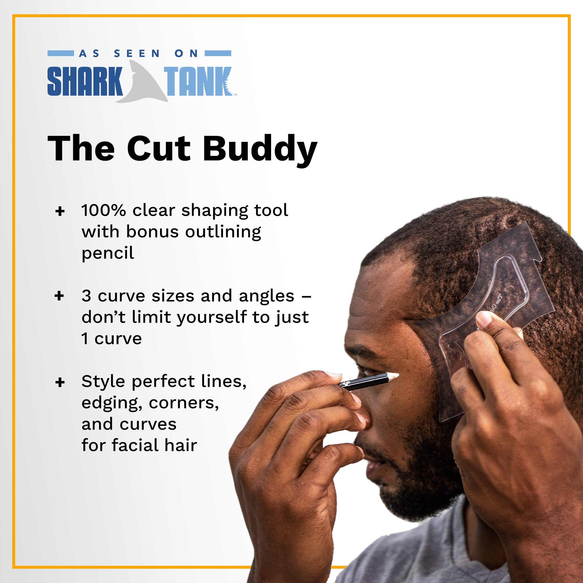 The Cut Buddy 35 Piece Beginner Trimming Clipper Kit | Hair Facial Hair Cutting (Set) - Thumbnail 3