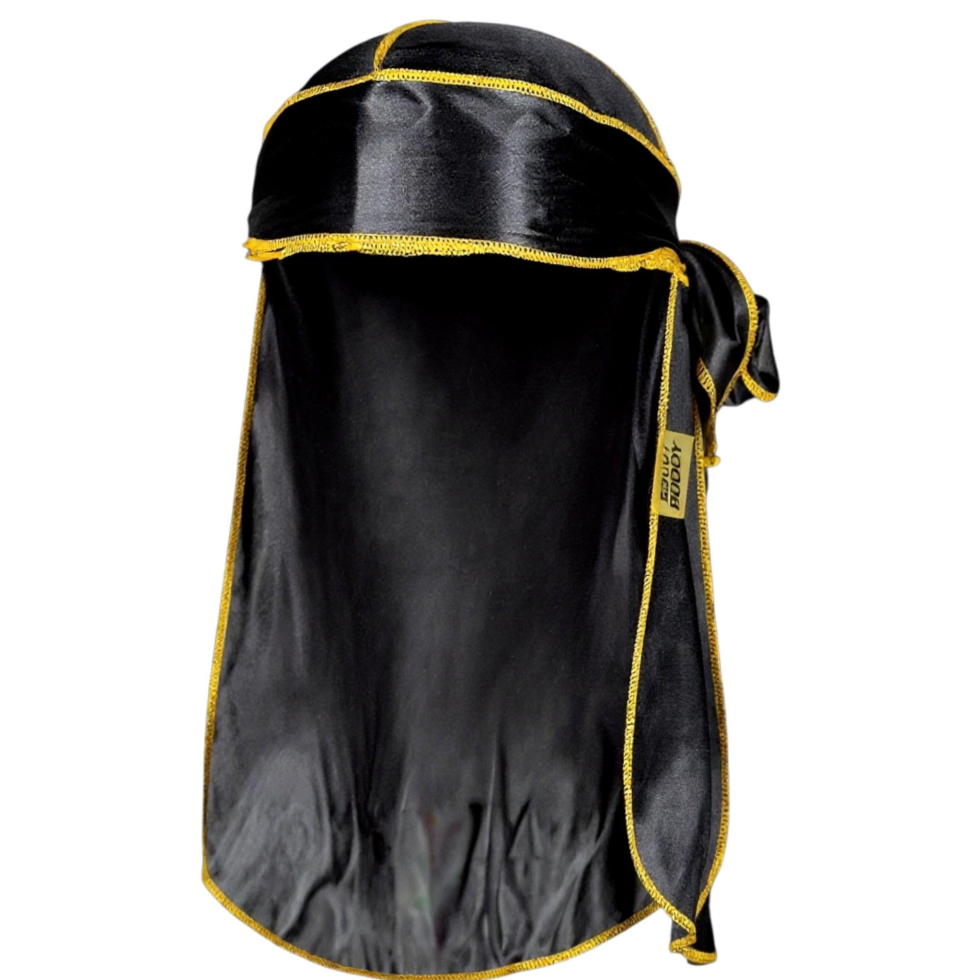 The Cut Buddy Nick Wavy Collection 360 Wave Satin Durag Extended Strings Crown