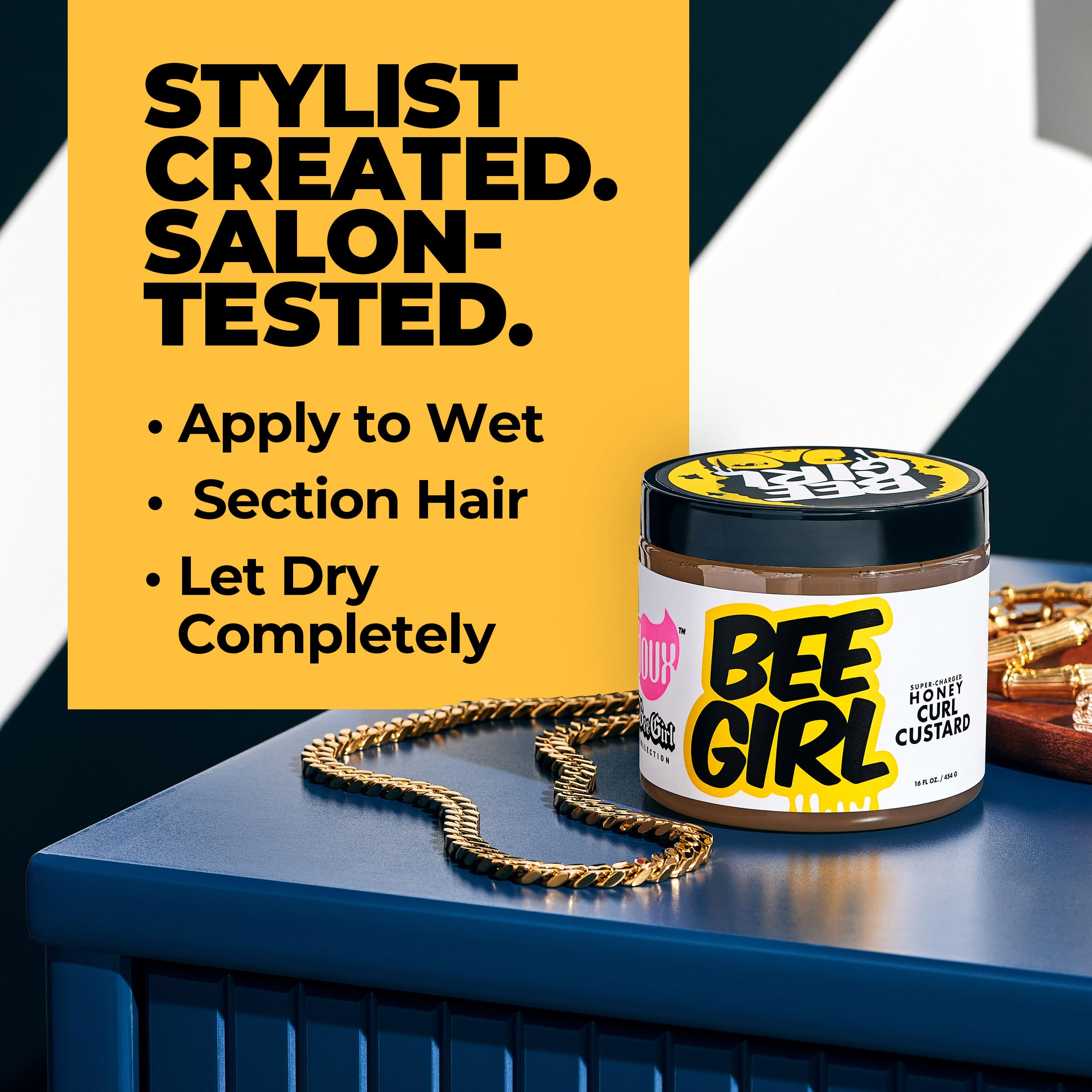 The Doux Curl Cream for Curly Hair With Honey Aloe Keratin Curl Defining