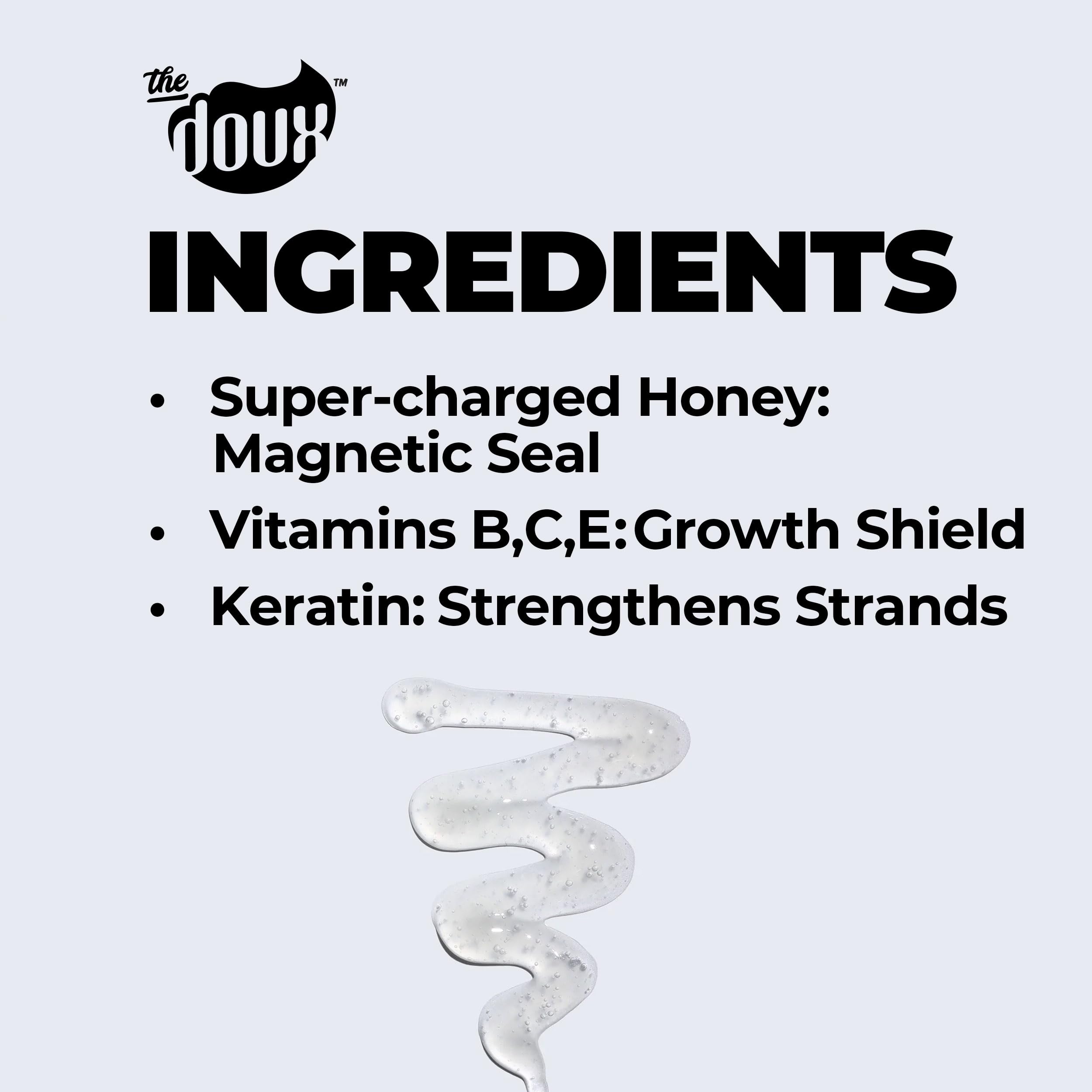 The Doux Get Honey Hair Scalp Serum for Curly and Natural Hair Anti Itch - Thumbnail 2