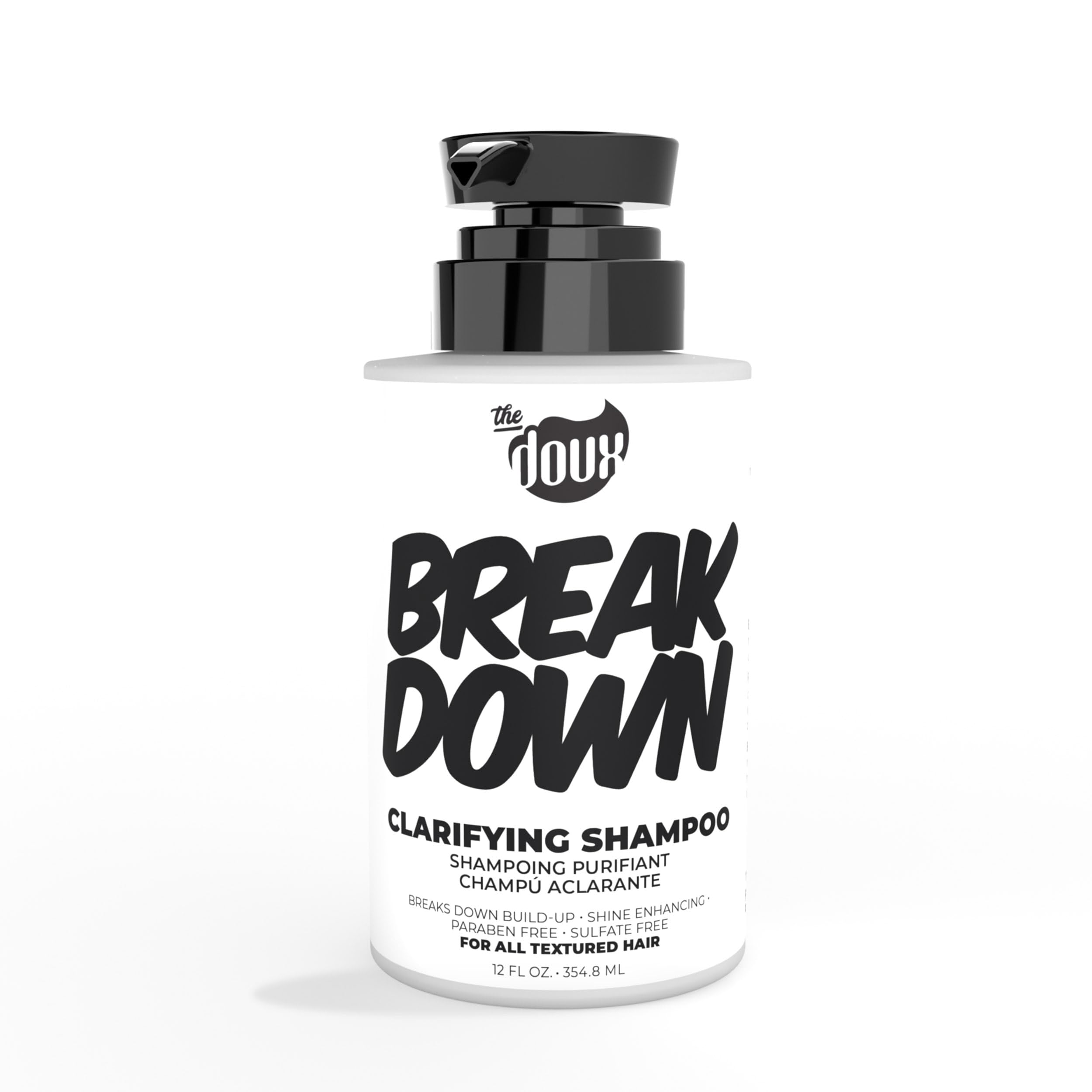 The Doux Breakdown Clarifying Shampoo for Curly Textured Hair Vitamin E