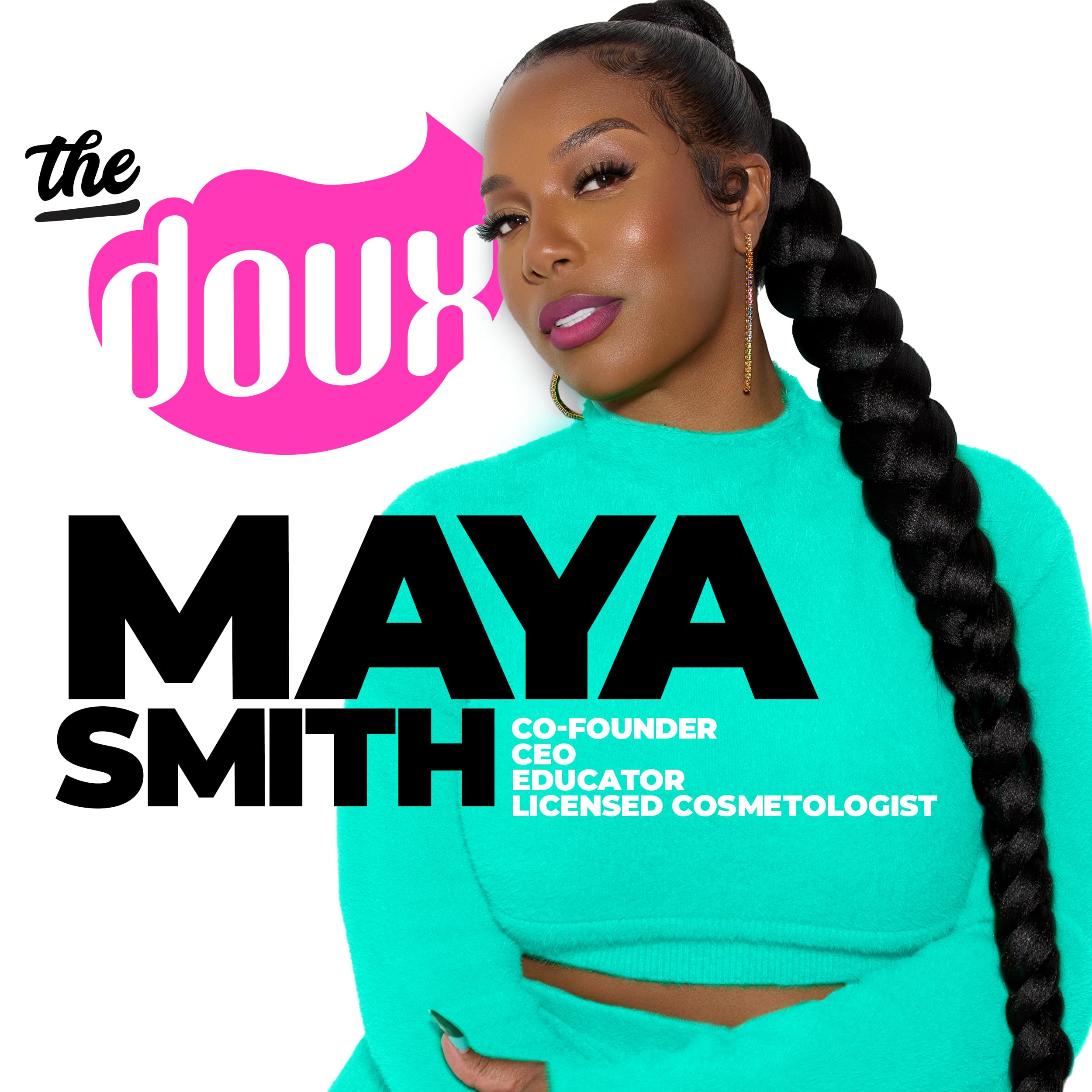 The Doux Just Glaze Silkening Blowout Primer Anti Frizz Heat Protectant for