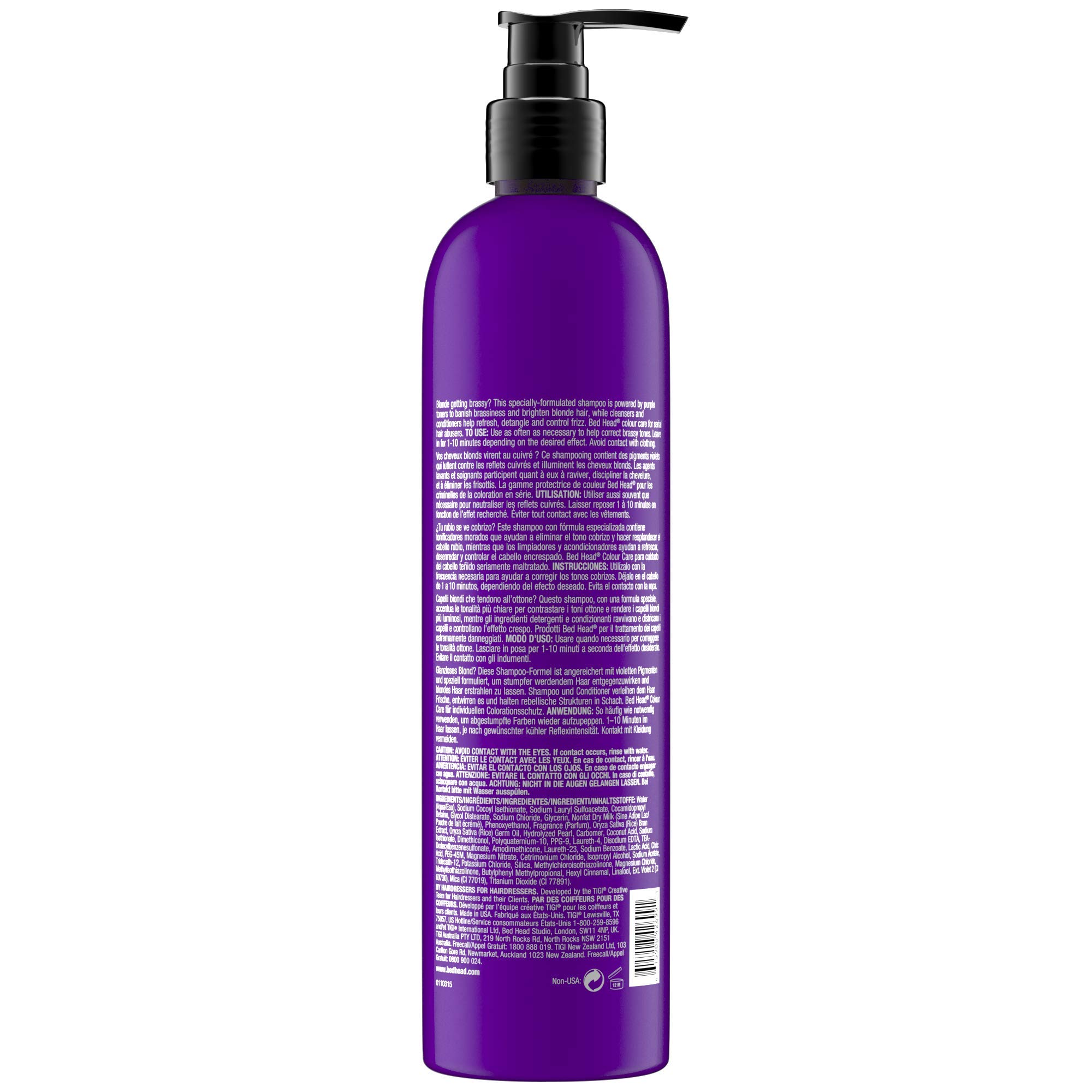 Tigi Dumb Blonde Purple Toning Shampoo ***pbc 13.5 oz