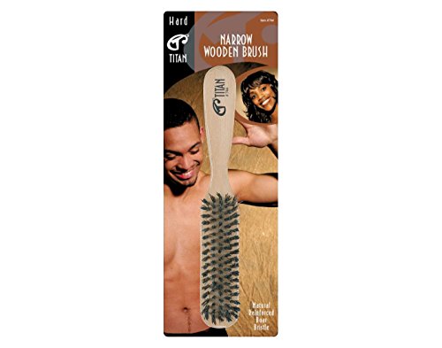 Titan Narr Brush Hrd Brstle Nat - Thumbnail 2