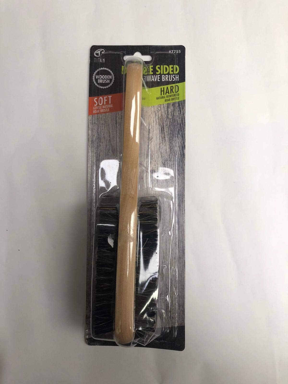 Titan Classic Double Sided No. 7755 Wave Hair Brush Tan