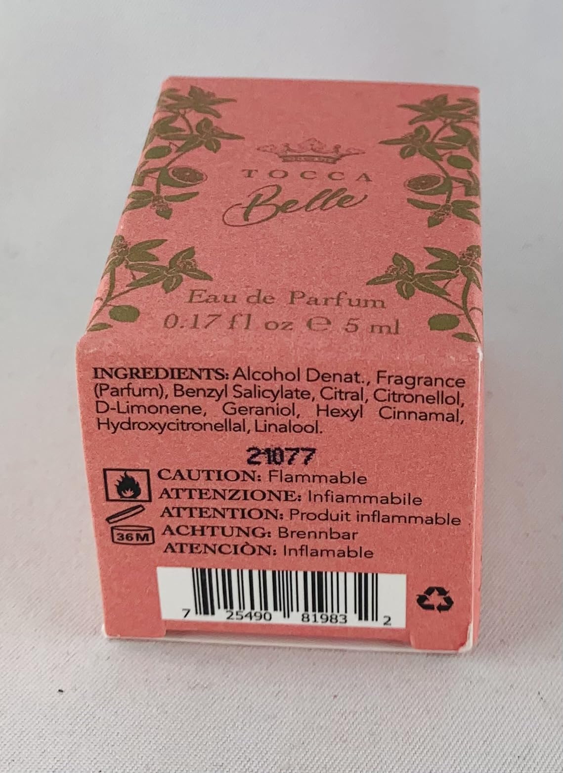 [Mini] Tocca Belle Splash 5. For Women EDP - Thumbnail 2