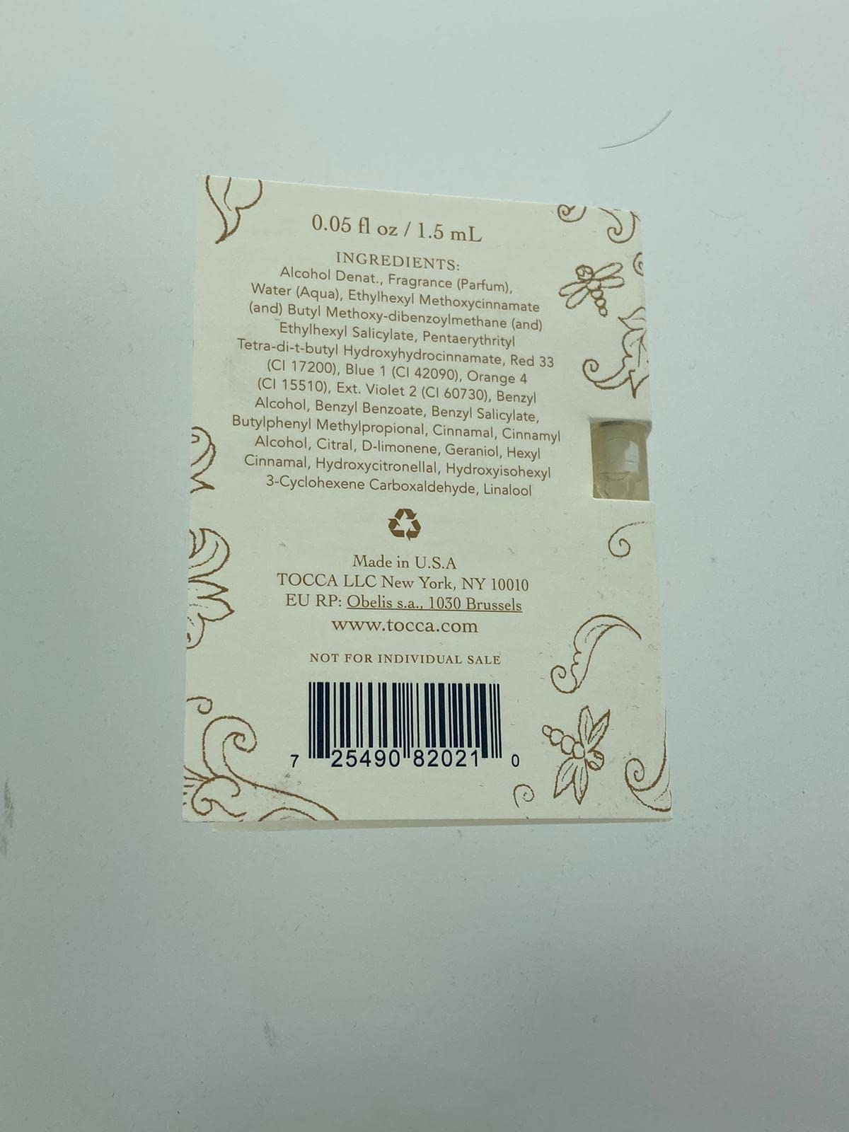 [Vial] Tocca Cleopatra Eau de Parfume Vial For Women 0.05 oz - Thumbnail 3