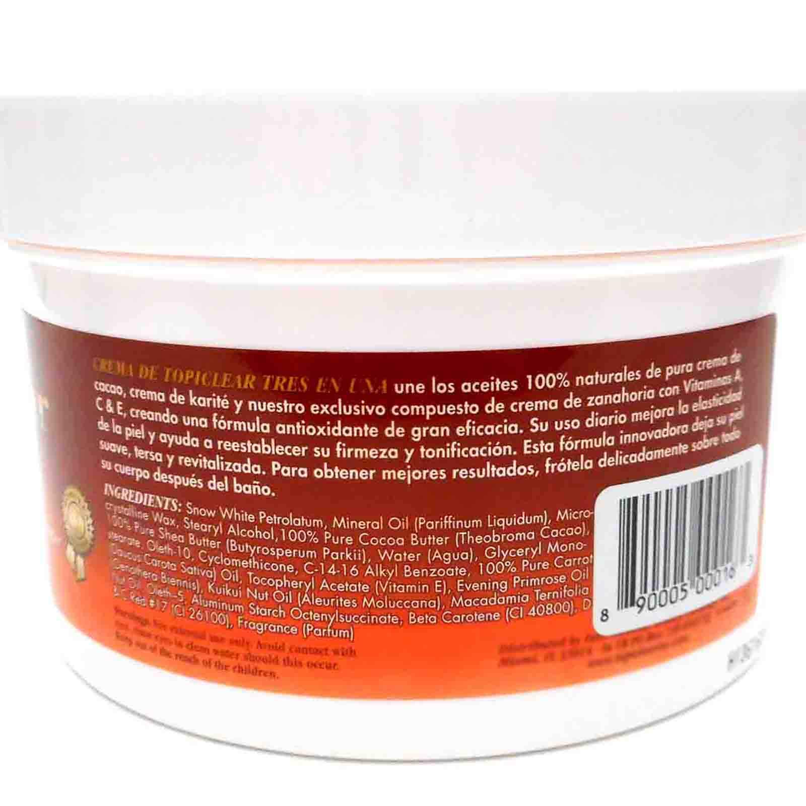 Topiclear 3 In 1 Creme Cocoa Butter Shea Butter Carrot Butter 18 Fl Oz - Thumbnail 3