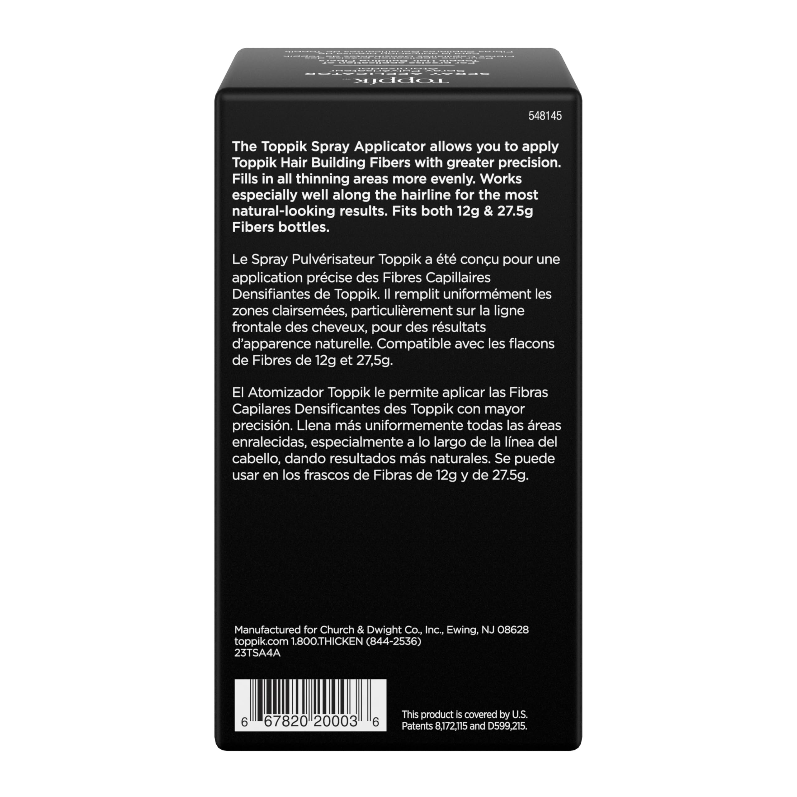 Toppik Hair Fiber Applicator for Thinning Hair Care 1 Applicator - Thumbnail 2