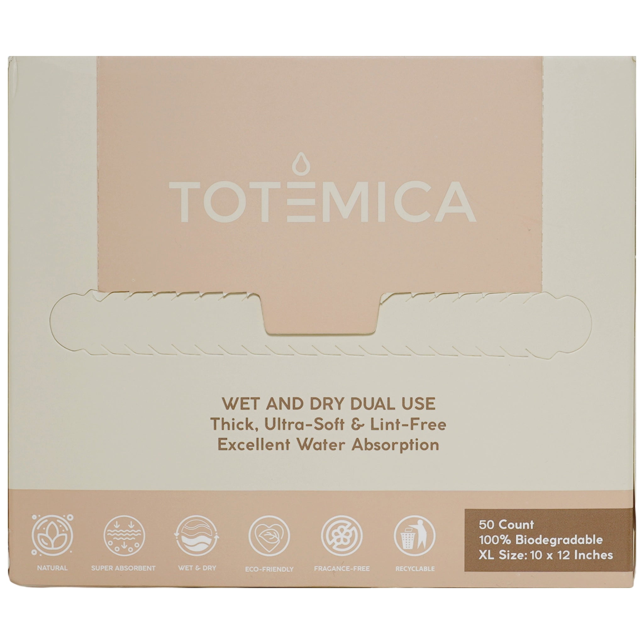 (4-pack) Totemica Clean Face Towel - Thumbnail 3