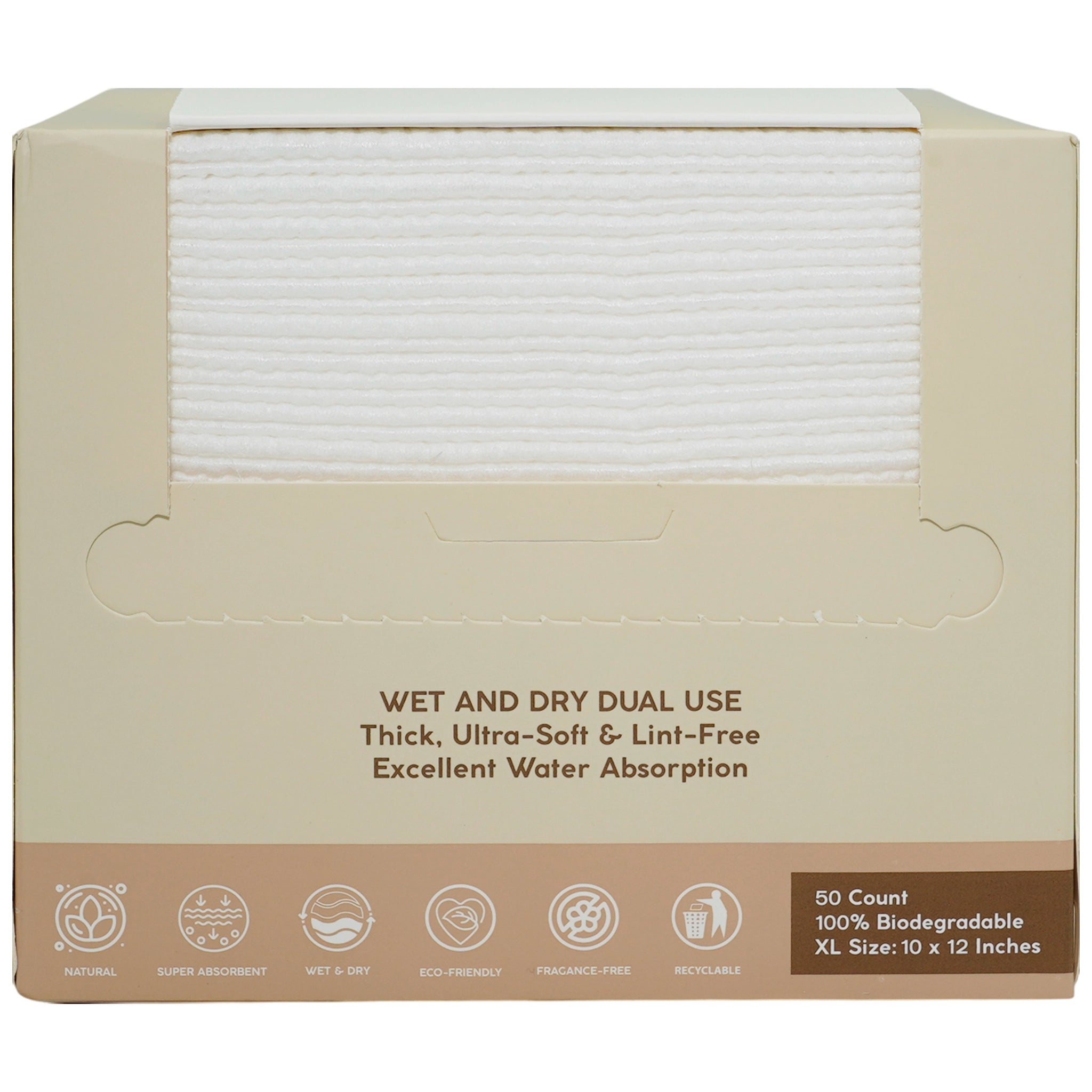 (4-pack) Totemica Clean Face Towel