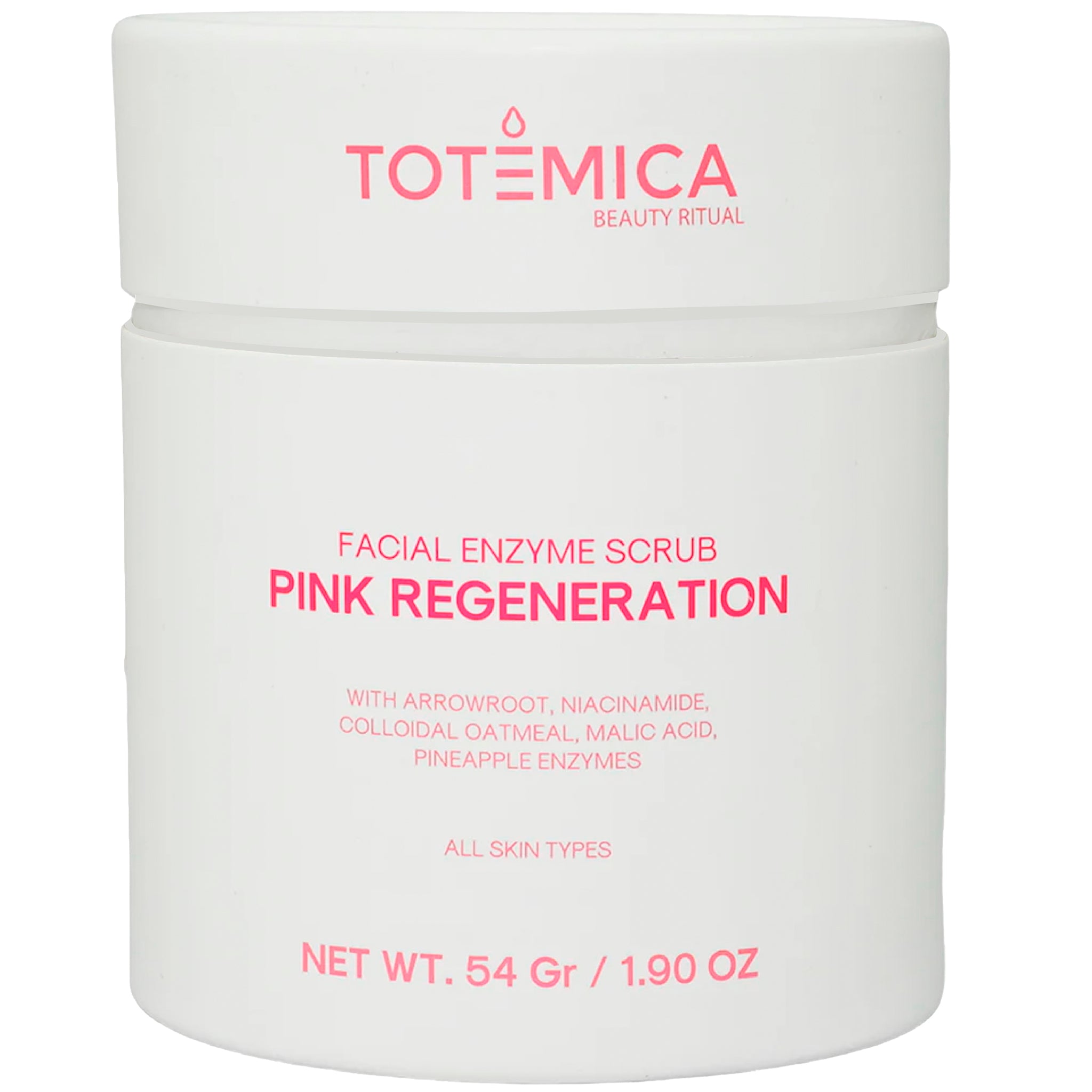 (3-pack) Totemica Facial Enzyme Scrub Pink Regeneration - Thumbnail 2