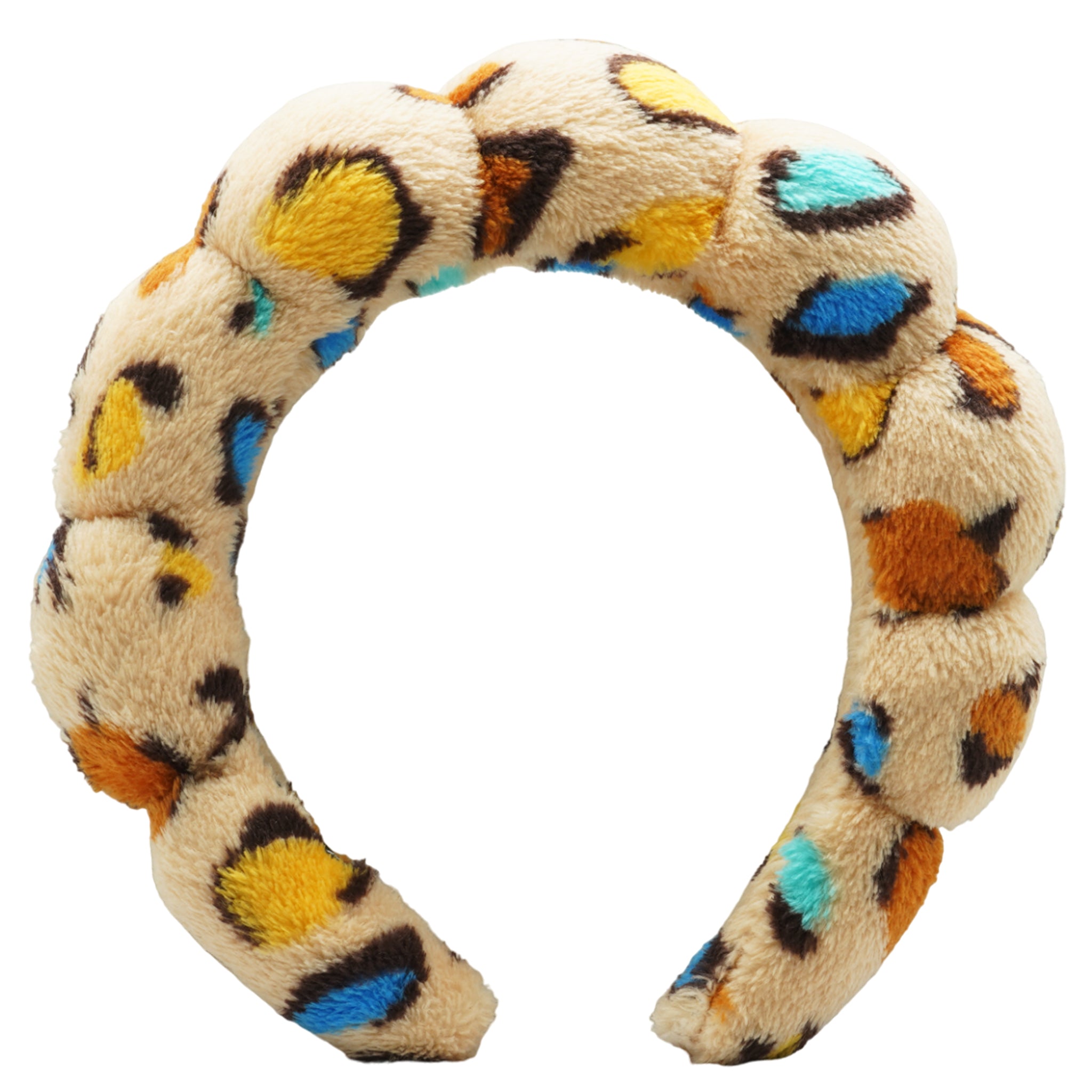 (10-pack) Totemica Headband Leopard Peach - Thumbnail 2