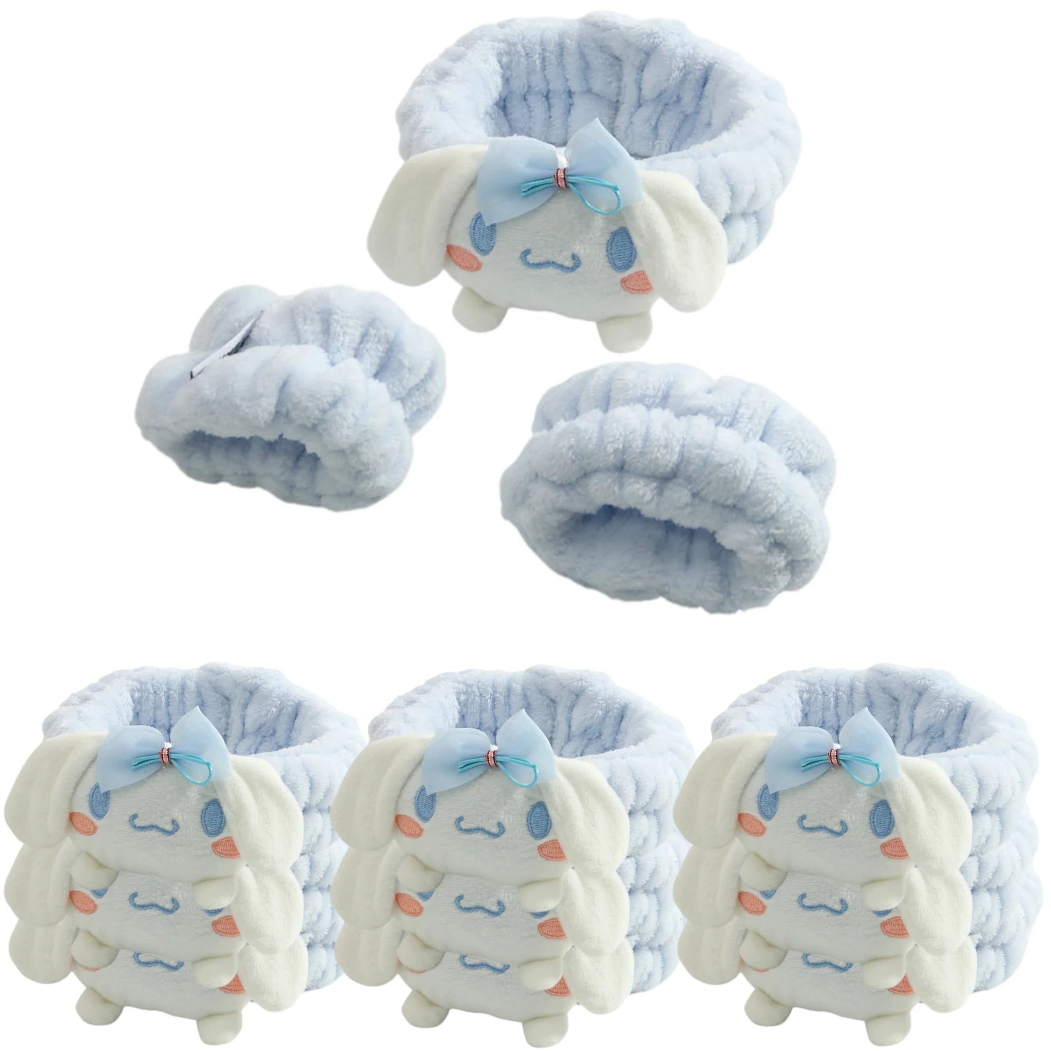 (10-pack) Totemica Spa Headband & Wristband Cinnamon