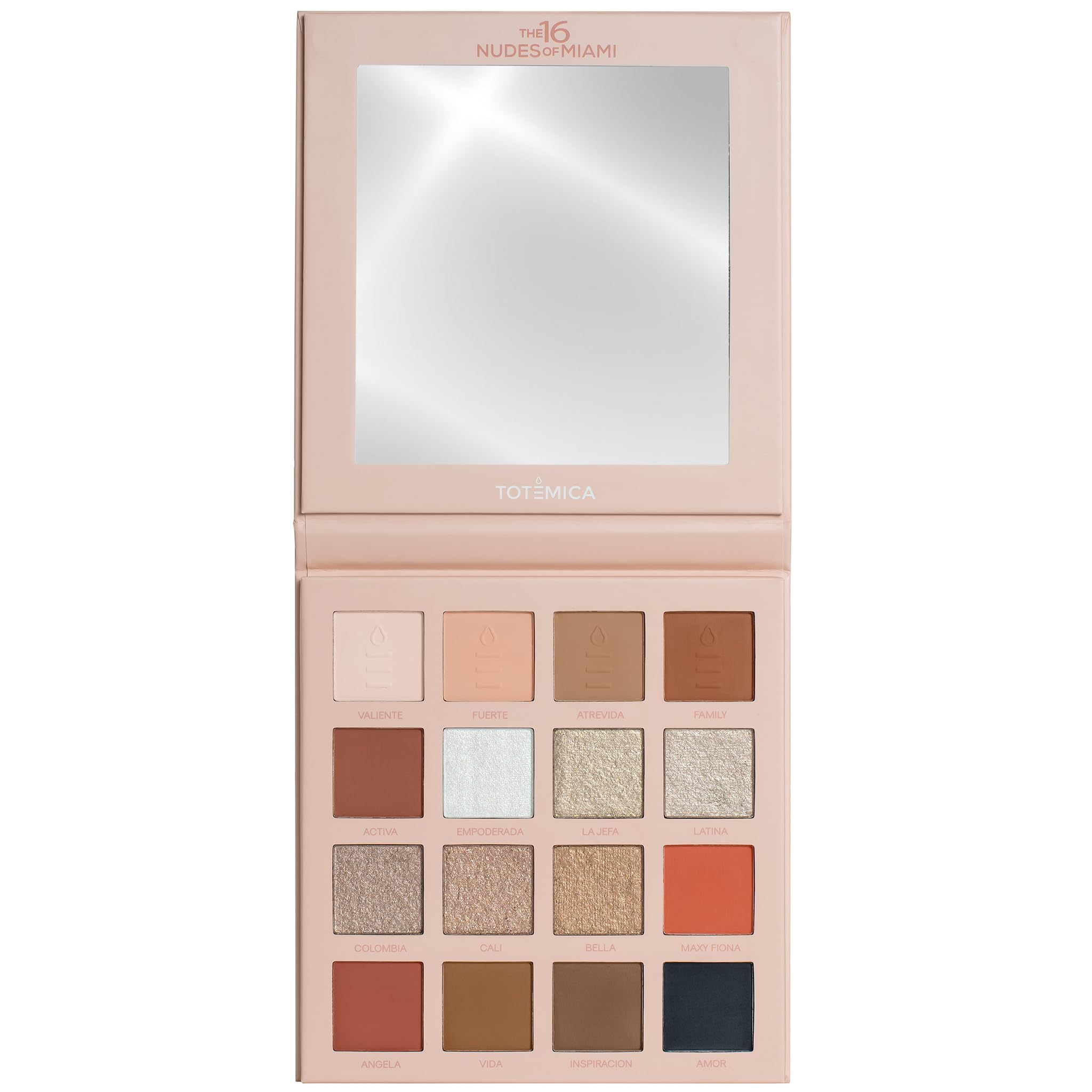 (12-pack) Totemica The 16 Nudes Of Miami Palette - Thumbnail 3