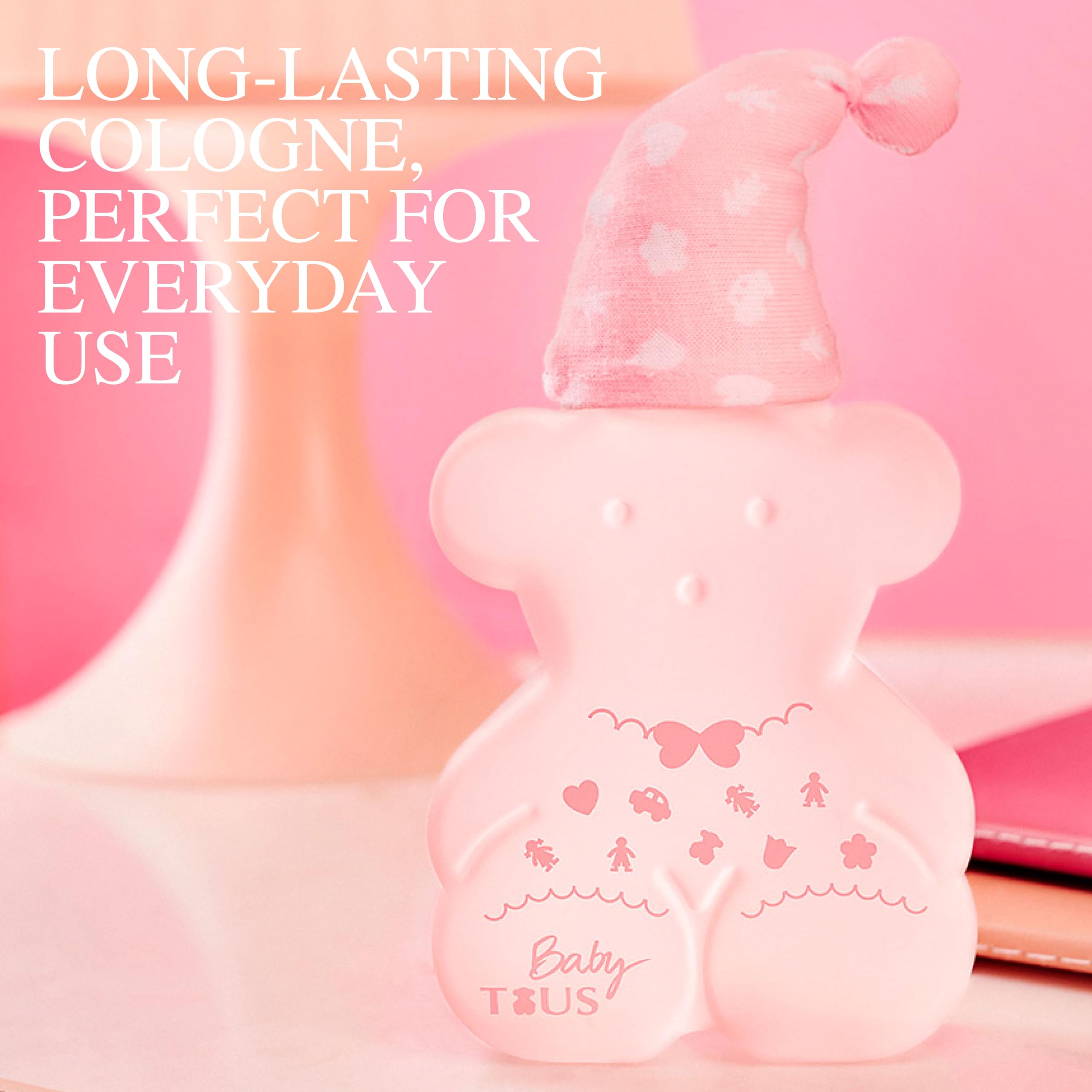Tous Baby Cologne for Girls. Floral Fresh Powdery Gentle Scent for Babies - Thumbnail 3