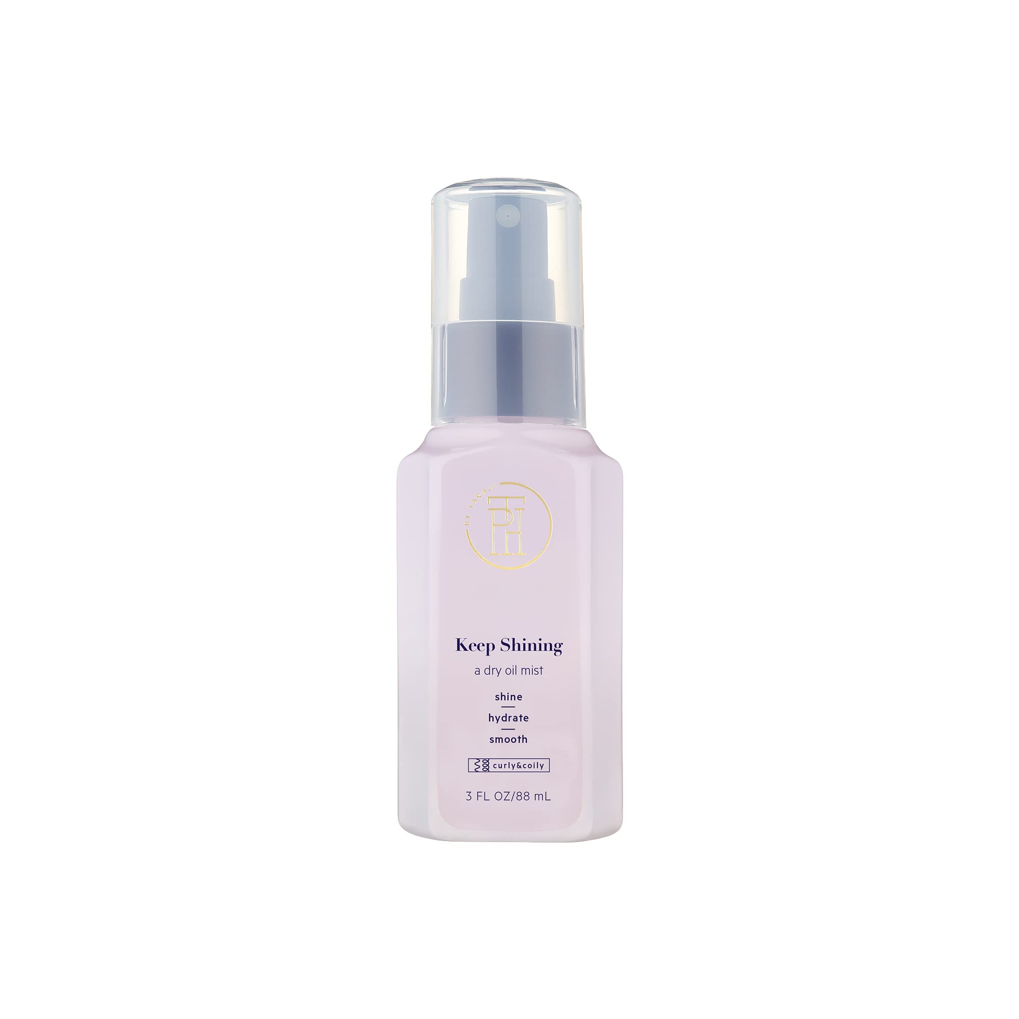 Tph By Taraji Keep Shining Dry Oil Mist for Coily Curly Hair | Protective Gloss