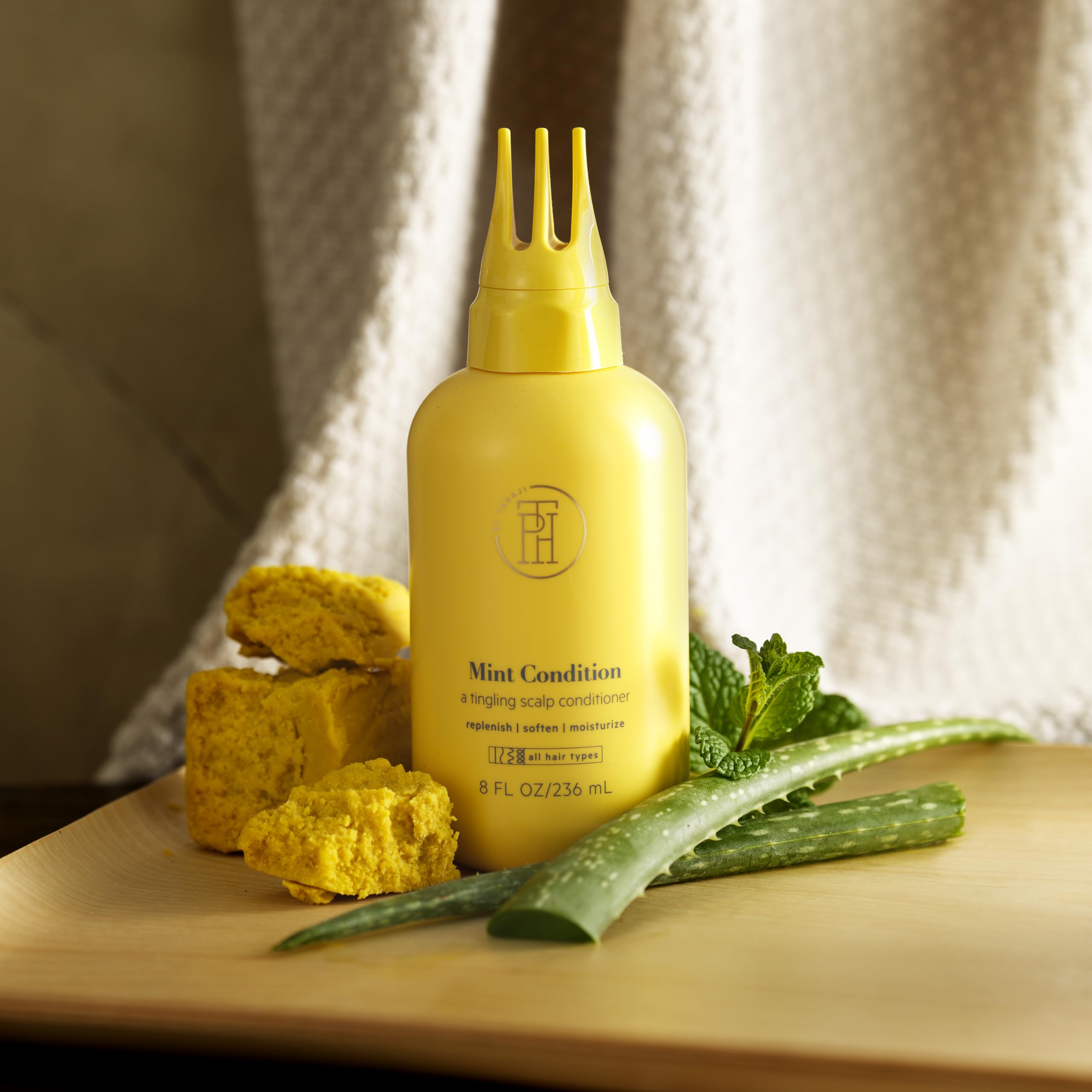 Tph By Taraji Mint Condition Tingling Moisturizing Scalp Leave In Conditioner - Thumbnail 3