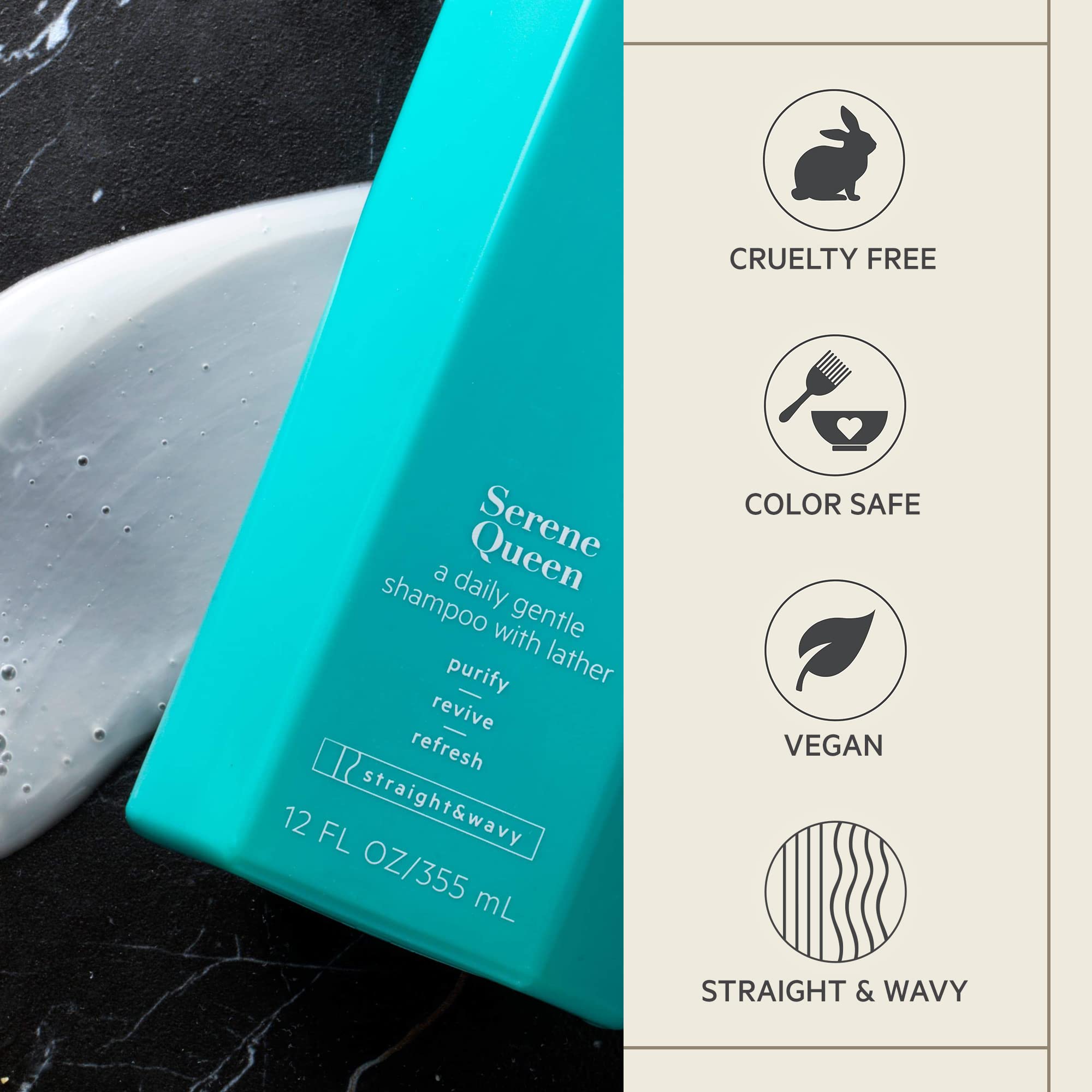 Tph By Taraji Serene Queen Sulfate Free Deep Cleansing Hydrating Gentle Hair - Thumbnail 3