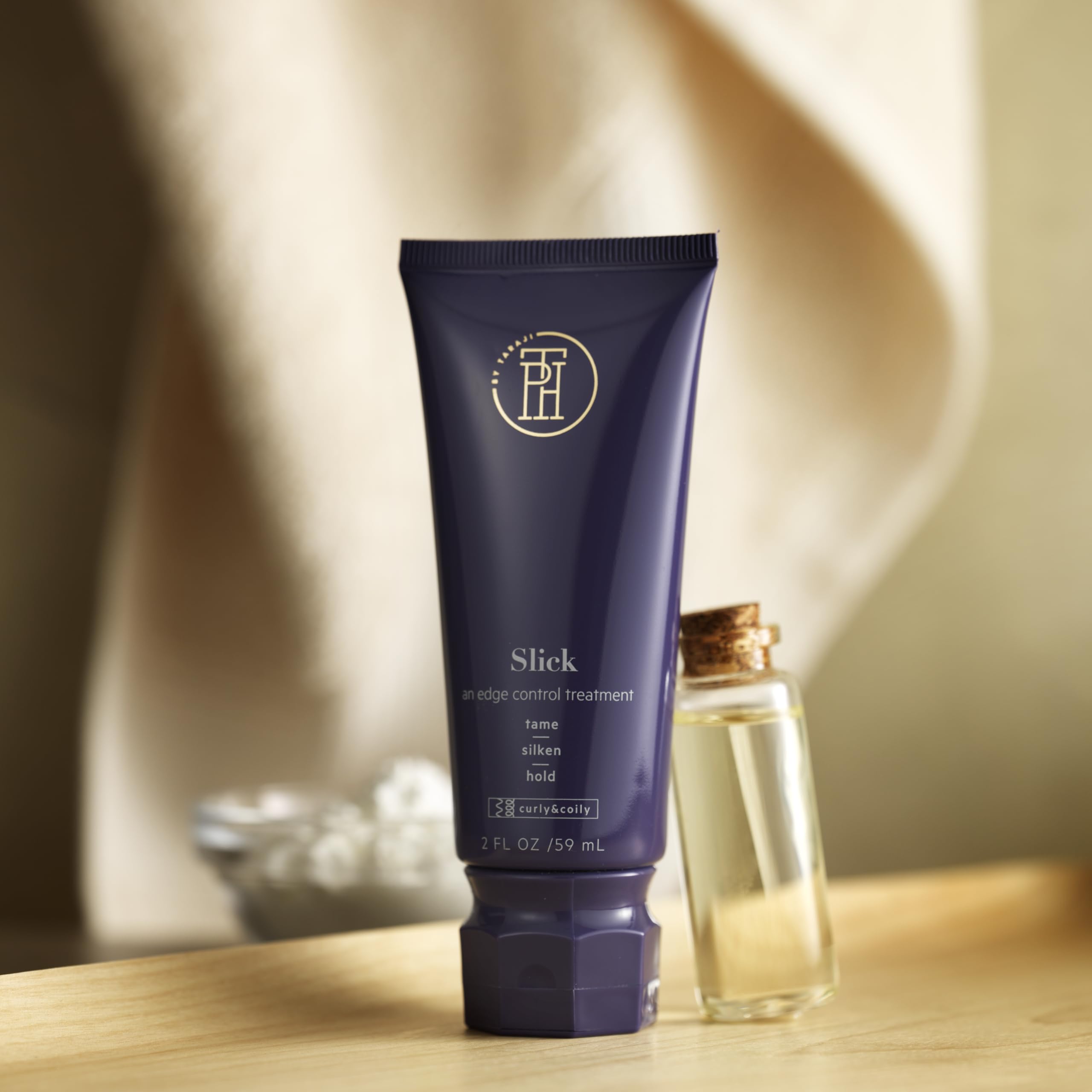 Tph By Taraji Slick Edge Control Treatment With Castor Oil | Silky Hair Style