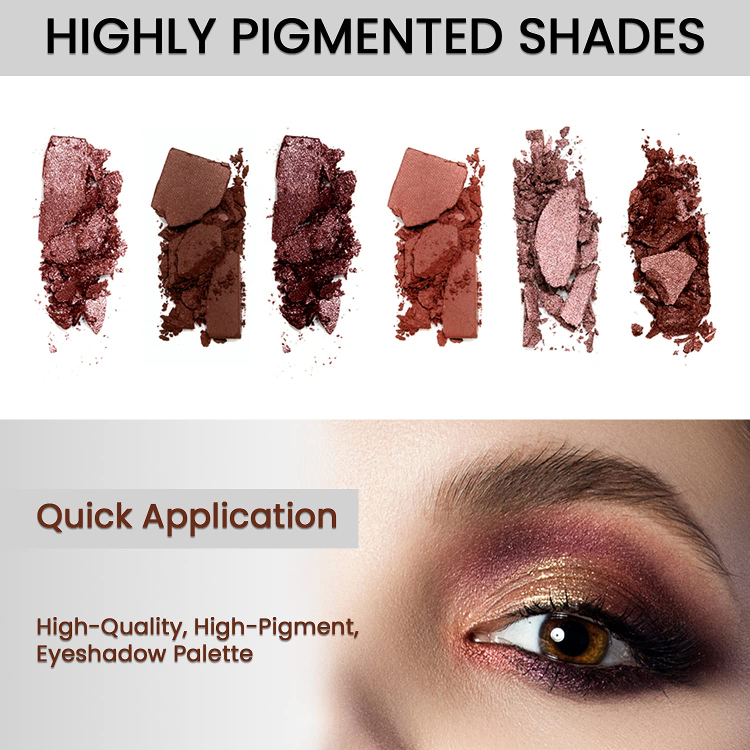 (6-pack) Wanted: 12 Color Eyeshadow Palette By Trend Beauty - Thumbnail 3