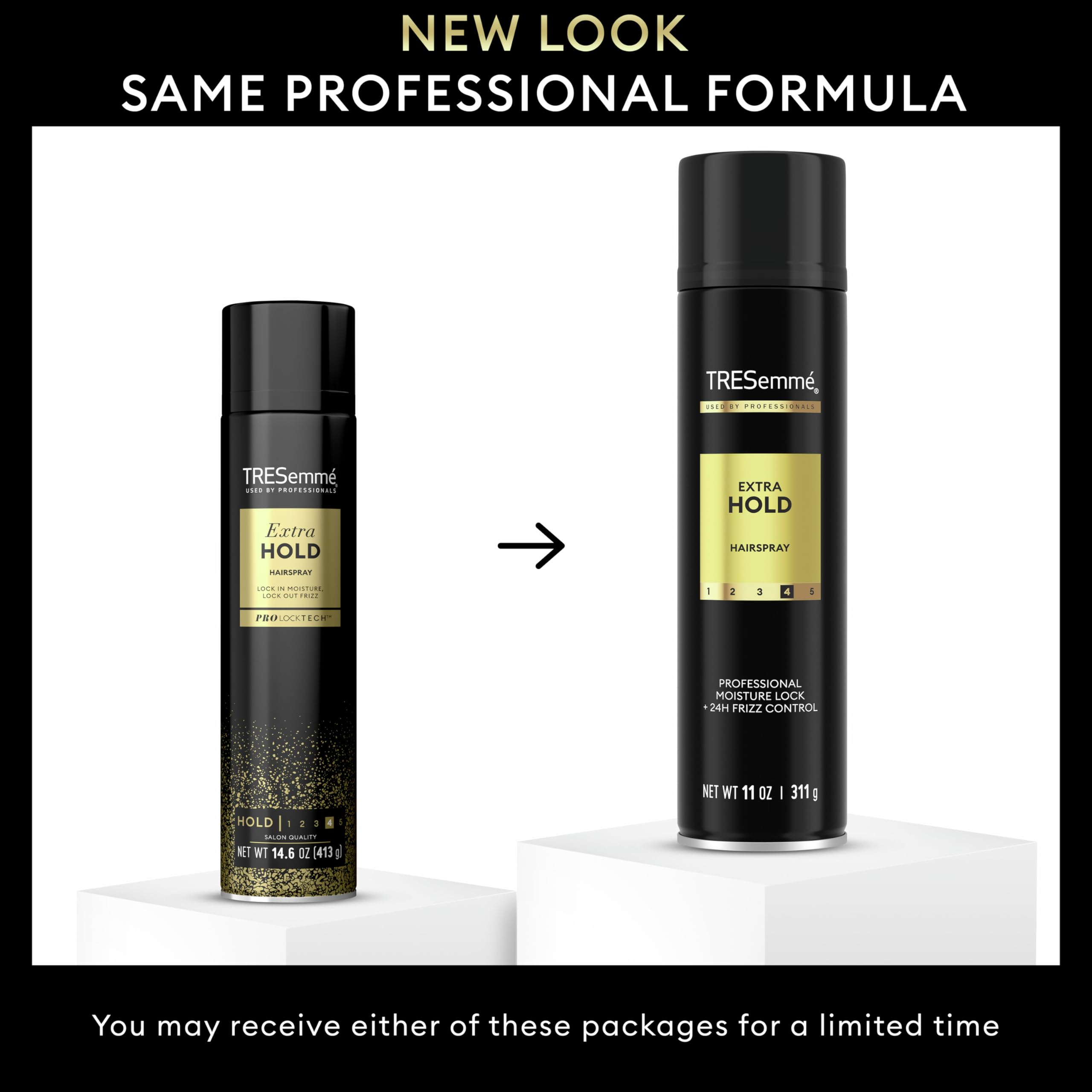 Tresemmé Hairspray Extra Hold With Pro Lock Tech for 24h Frizz Control 11 Fl Oz - Thumbnail 3