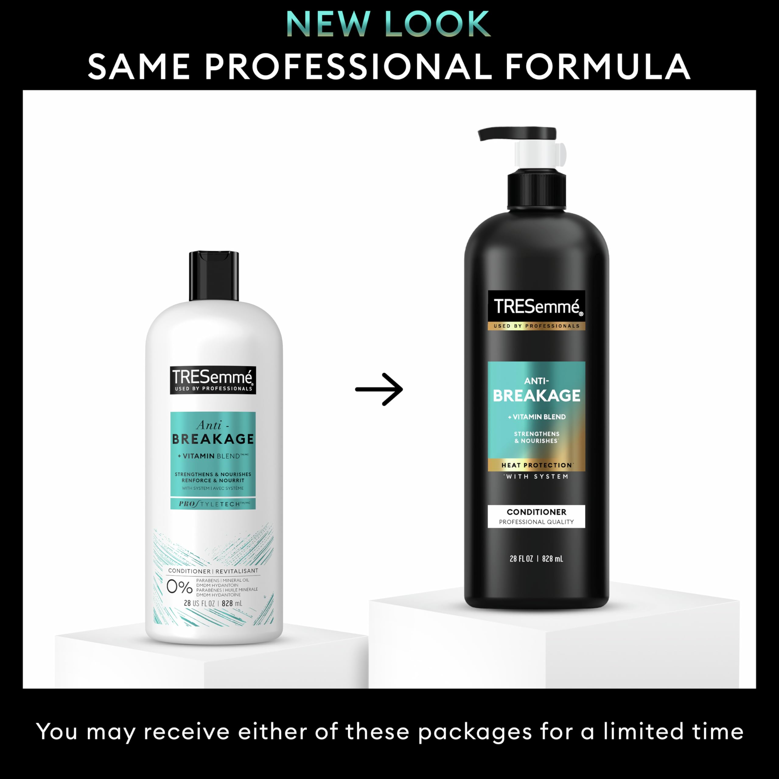 Tresemmé Anti Breakage Strengthening Nourishing Conditioner for Damaged Hair - Thumbnail 3