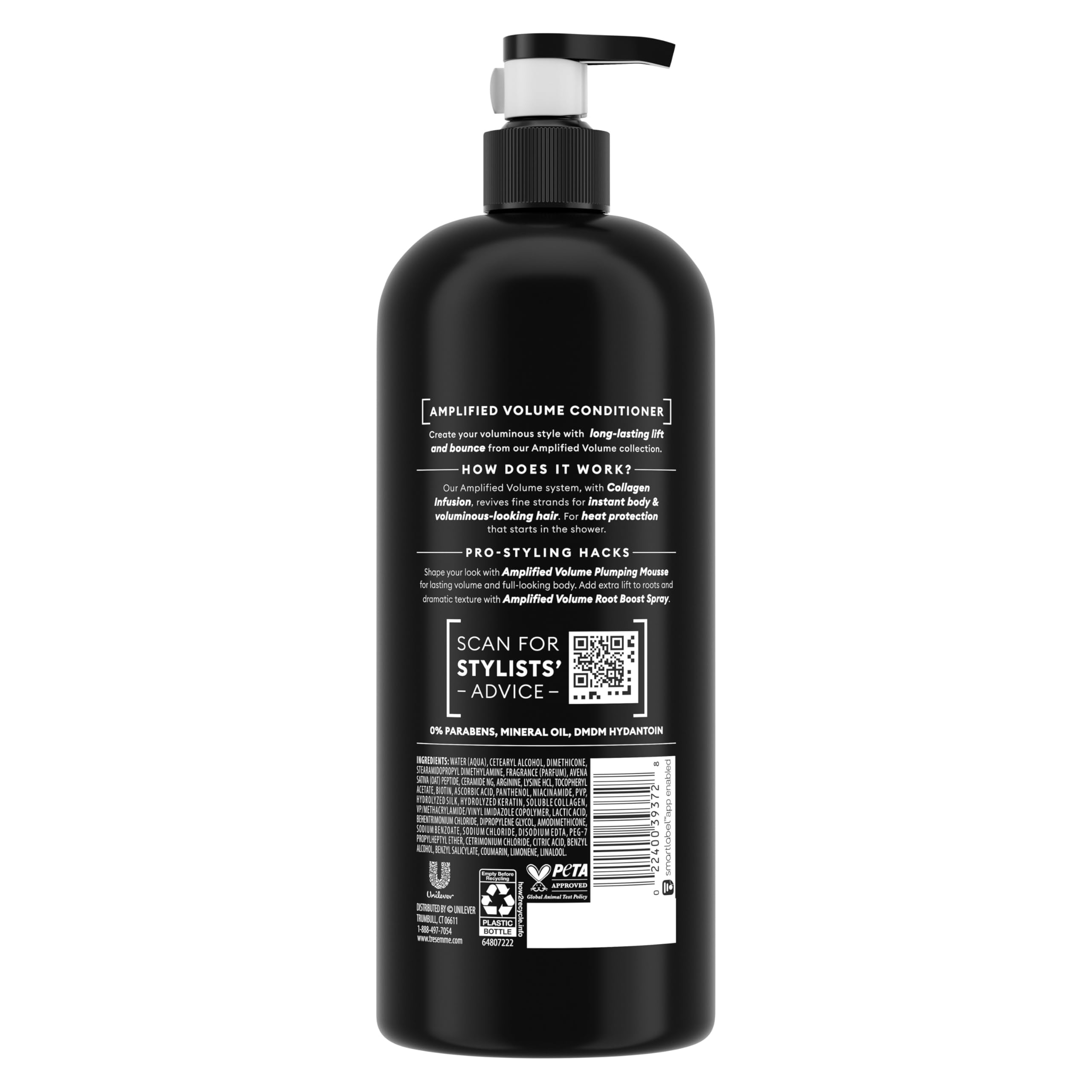 Tresemmé 24 Hour Volume Conditioner for Fine Hair Formulated With Pro Style - Thumbnail 2