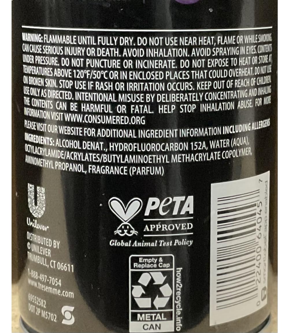 Tresemme Two Hairspray Mega Firm Control Aero 325 ml (11 oz) - Thumbnail 3