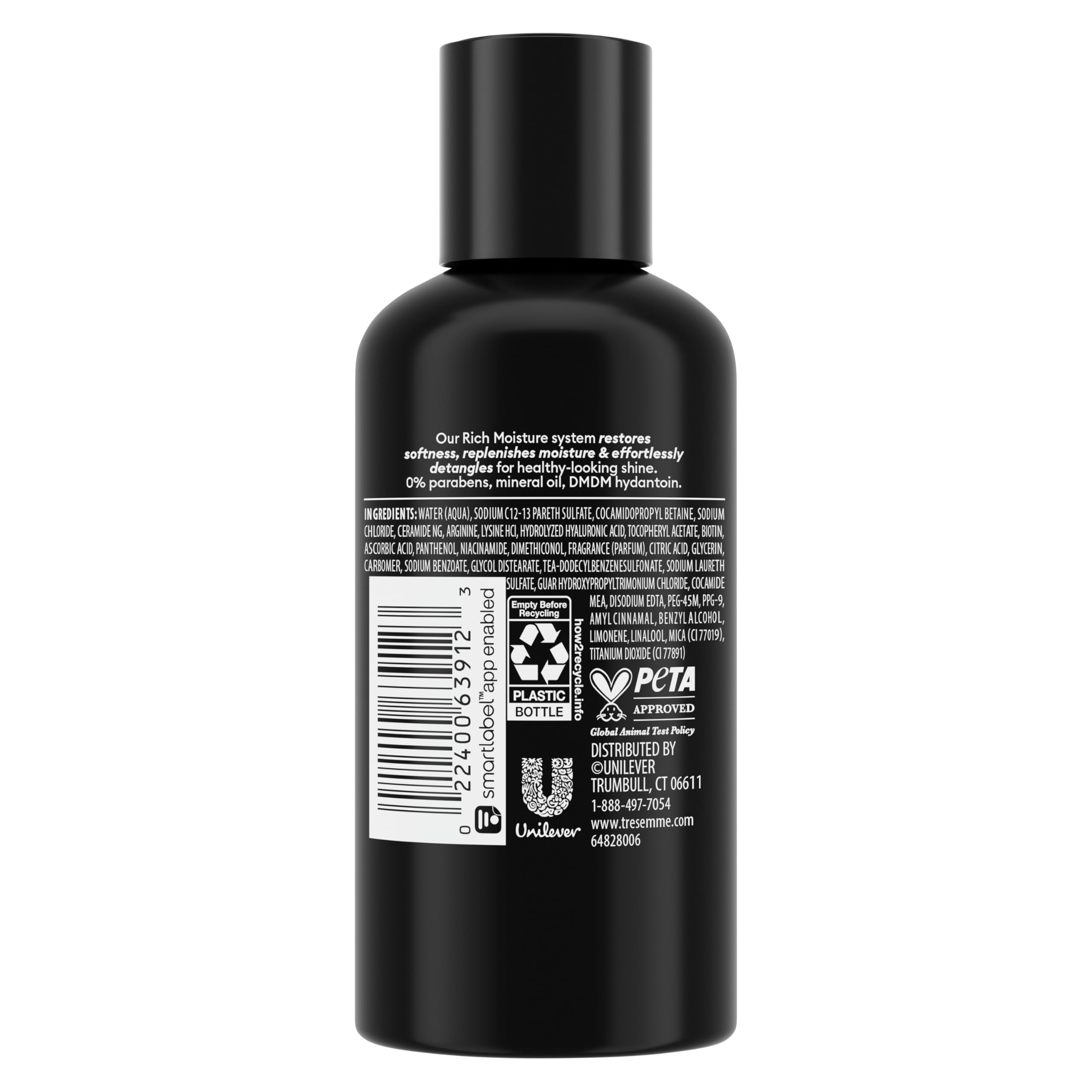 Tresemmé Rich Moisture Hydrating Shampoo for Dry Hair Formulated With Pro Style - Thumbnail 2