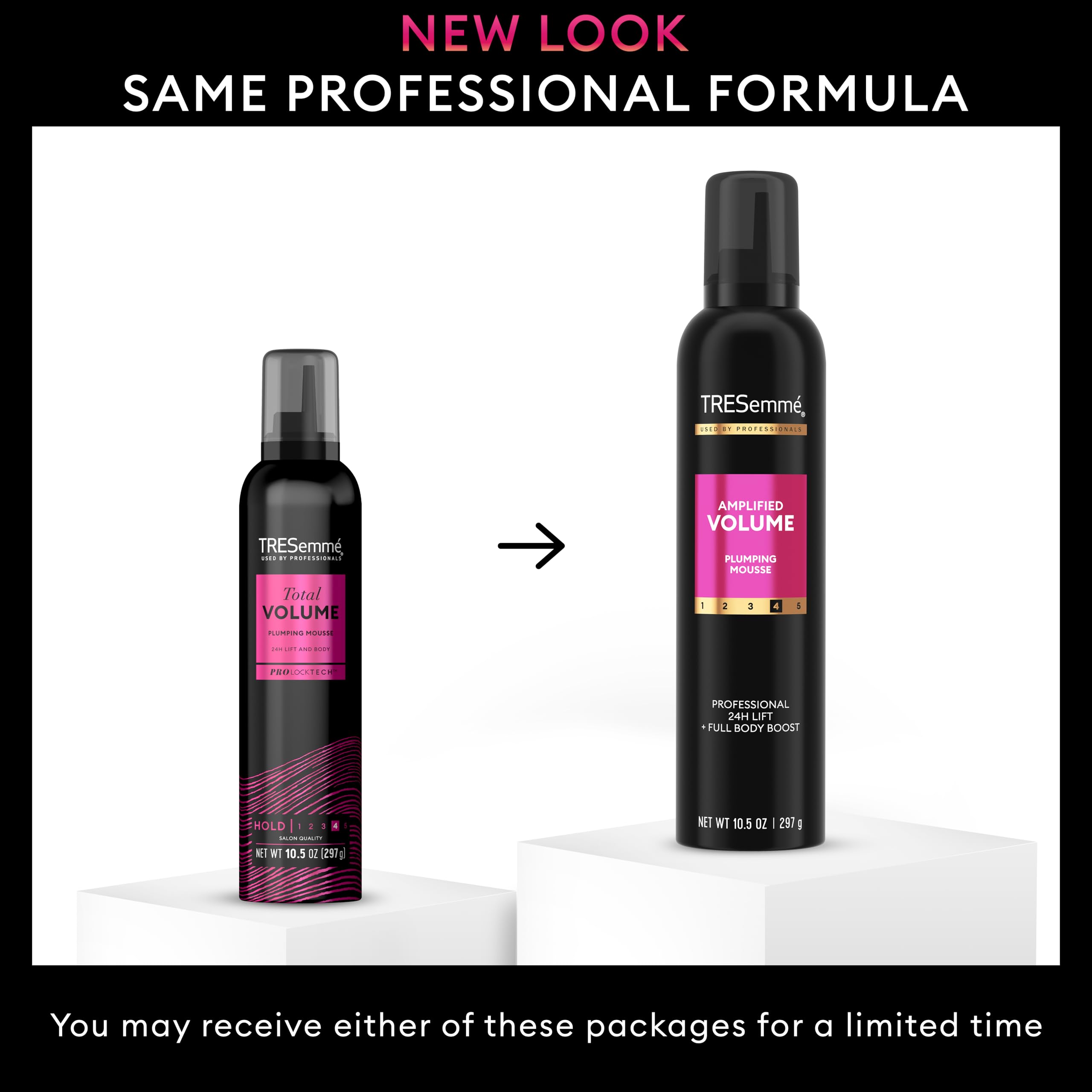 Tresemmé Plumping Mousse Amplified Volume for 24h Lift and Body With Pro Lock - Thumbnail 3