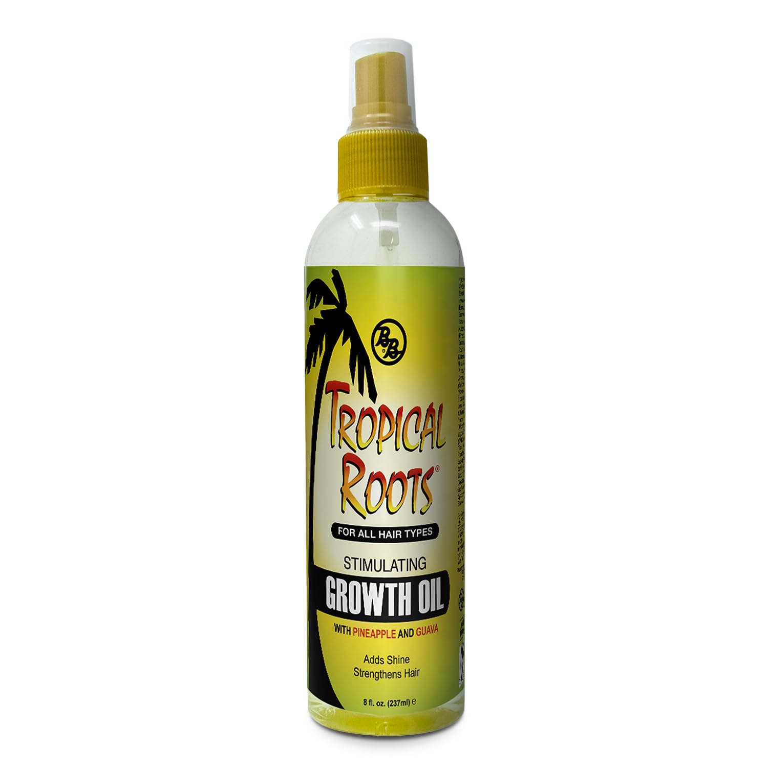 Bronner Brothers Tropical Roots Growth Oil 8 Fl Oz