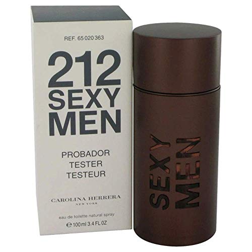 [Tester] Carolina Herrera 212 Sexy Tester For Men EDT 3.4 oz - Thumbnail 2