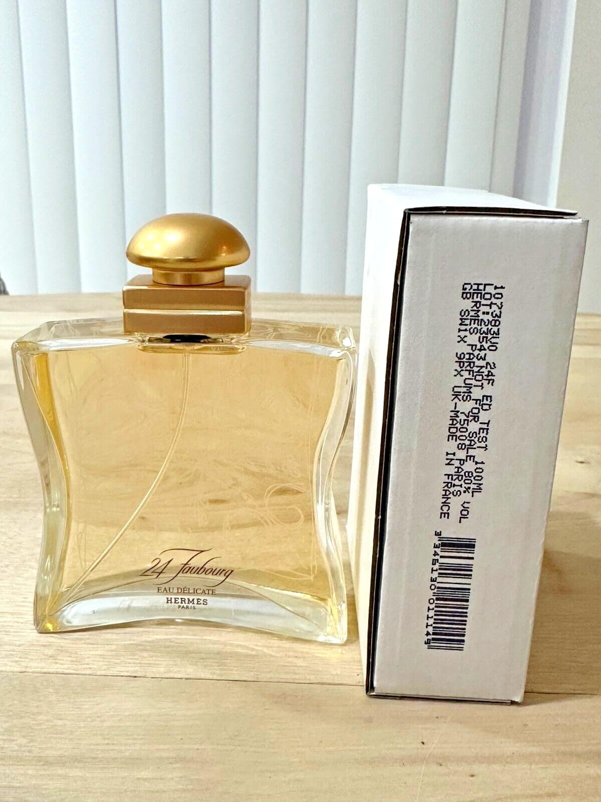 [Tester] Hermes 24 Faubourg Eau Delicate See Picture Woman EDT 98 ml (3.3 oz)