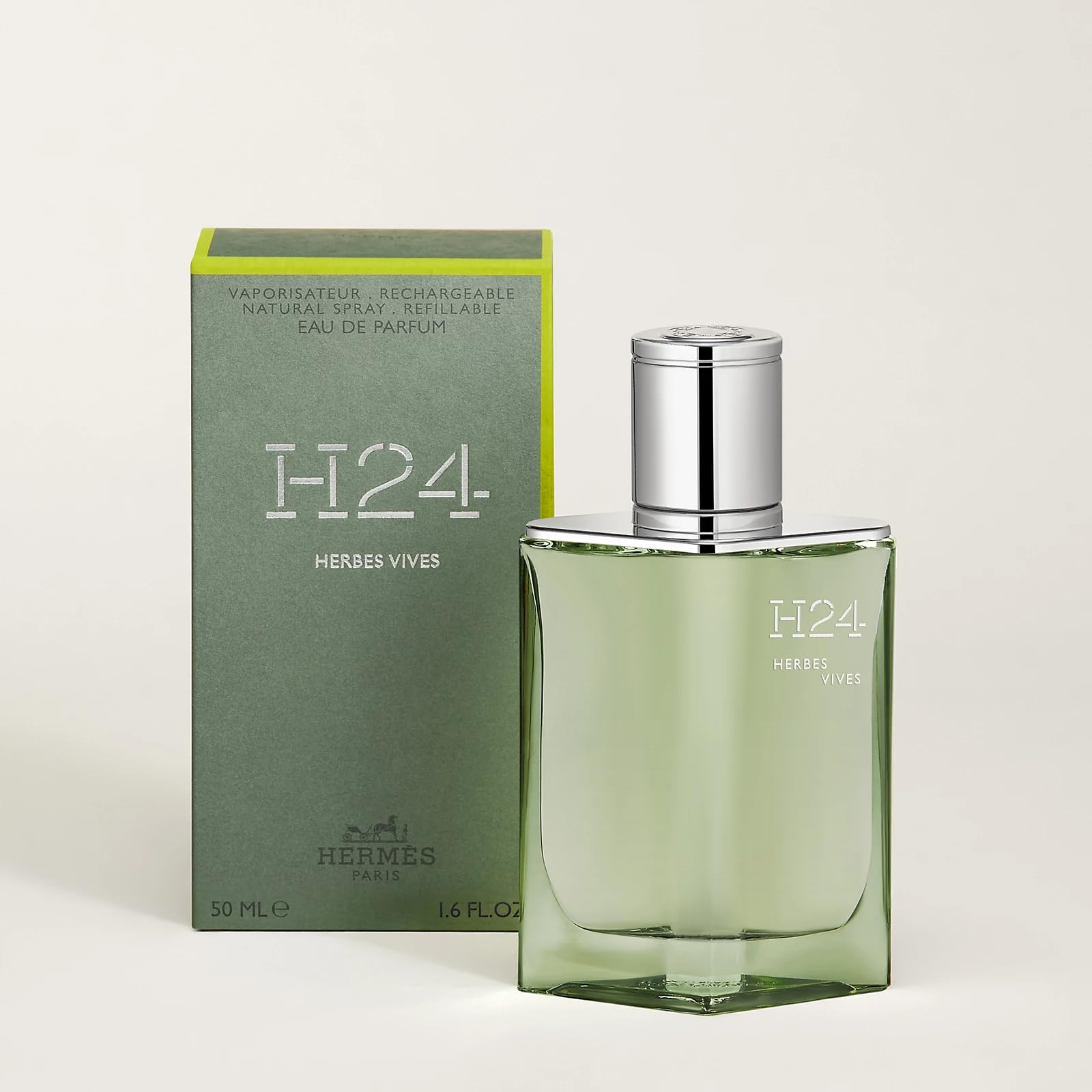 [Tester] Hermes H24 Herbes Vives Rechargeable For Men EDP 1.6 oz