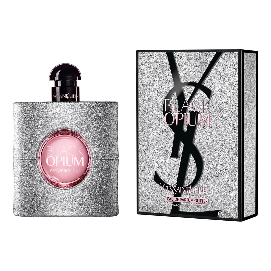 [Tester] Yves Saint Laurent Ladies Black Opium Glitter Fragrances 3614274186154 EDP 3 oz - Thumbnail 3