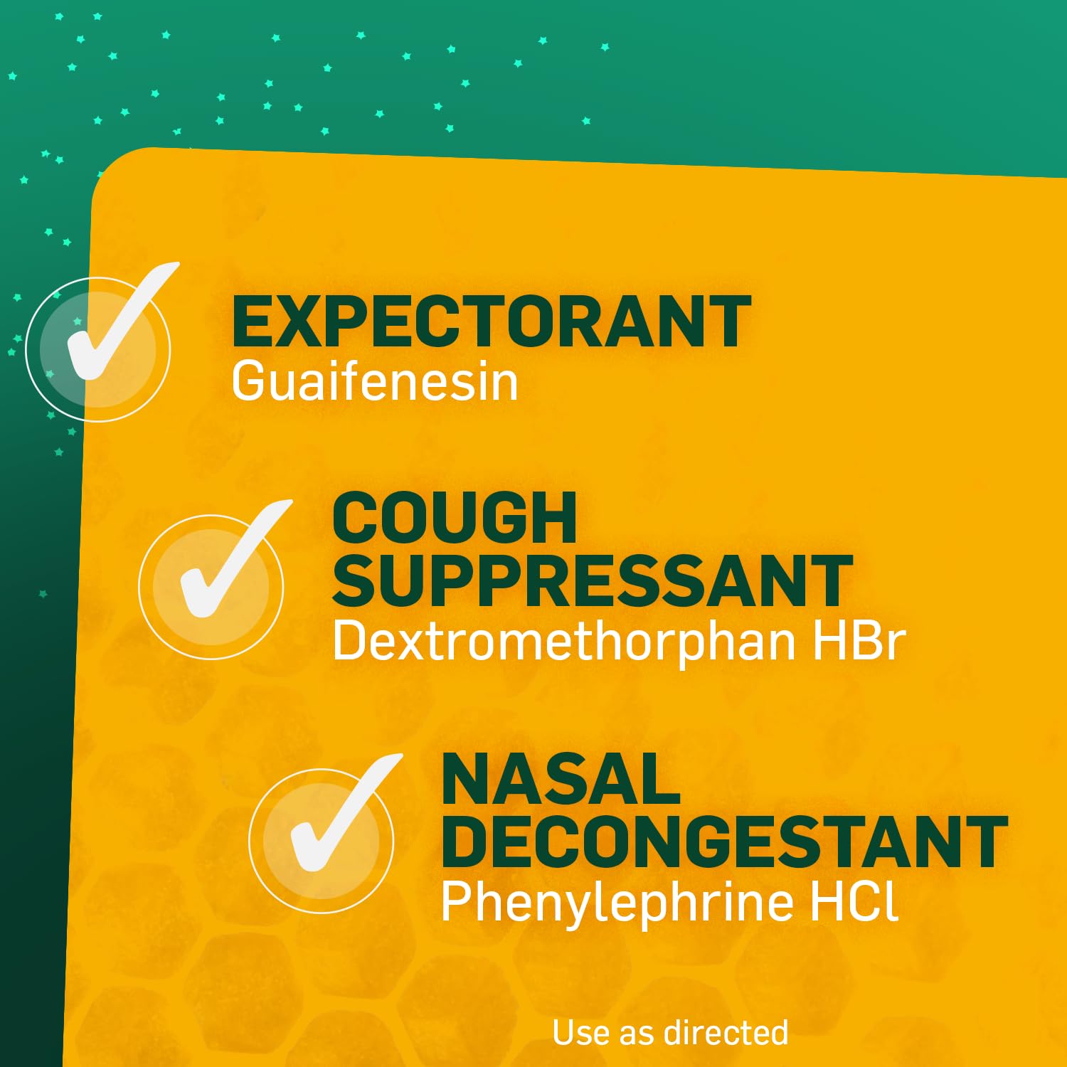 Tukol X Pecto Honey Cough Syrup for Adults Dm Cough Expectorant Chest - Thumbnail 3