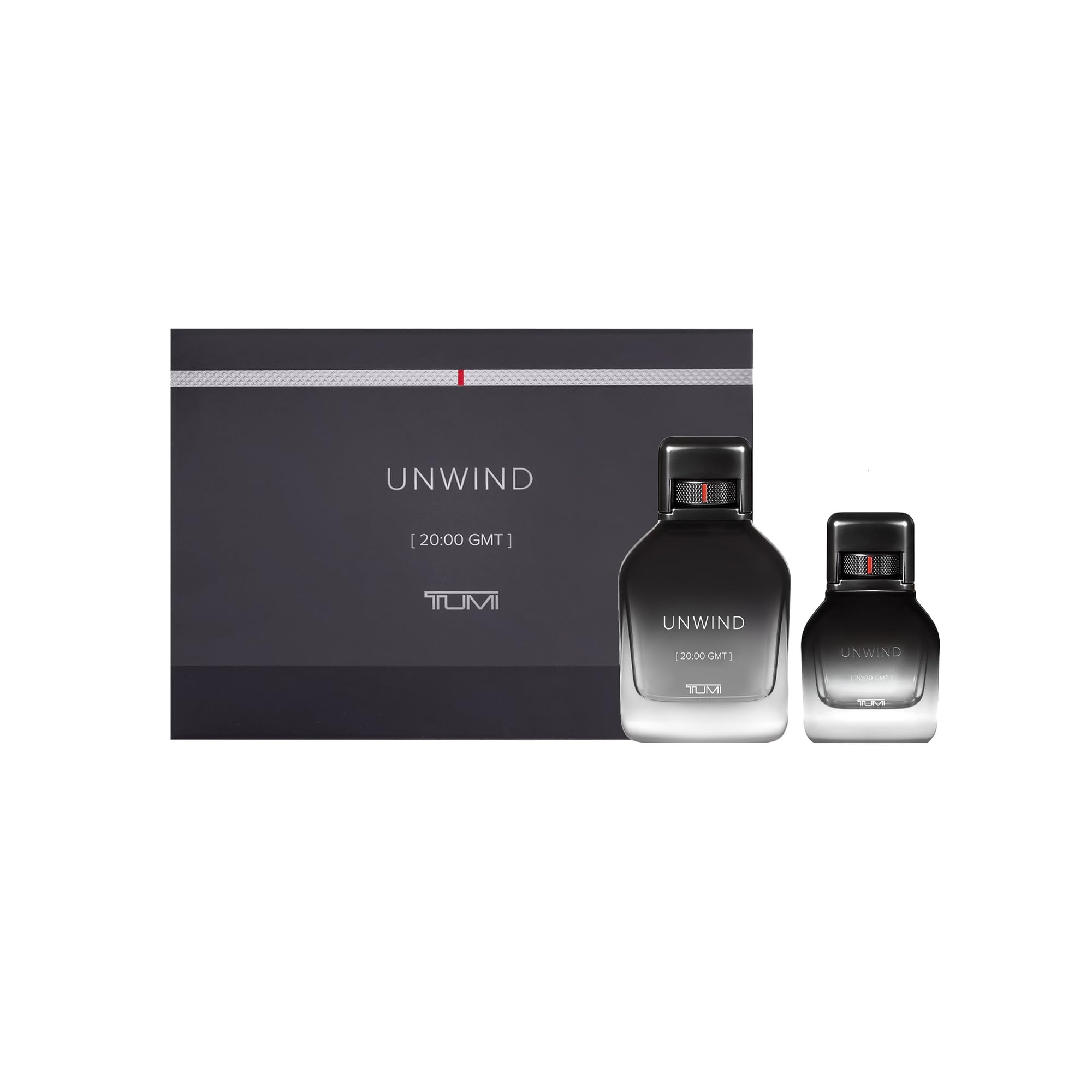 [Set] Tumi Unwind [20:00 Gmt] Warm Cologne With Floral Woody Notes For Men EDP 6.7 oz - Thumbnail 3