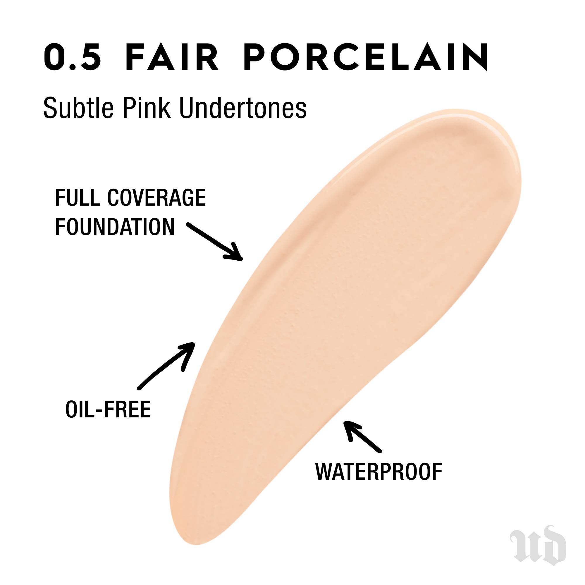 Urban Decay All Nighter Liquid Foundation 0.5 Fair Porcelain Flawless Full - Thumbnail 2