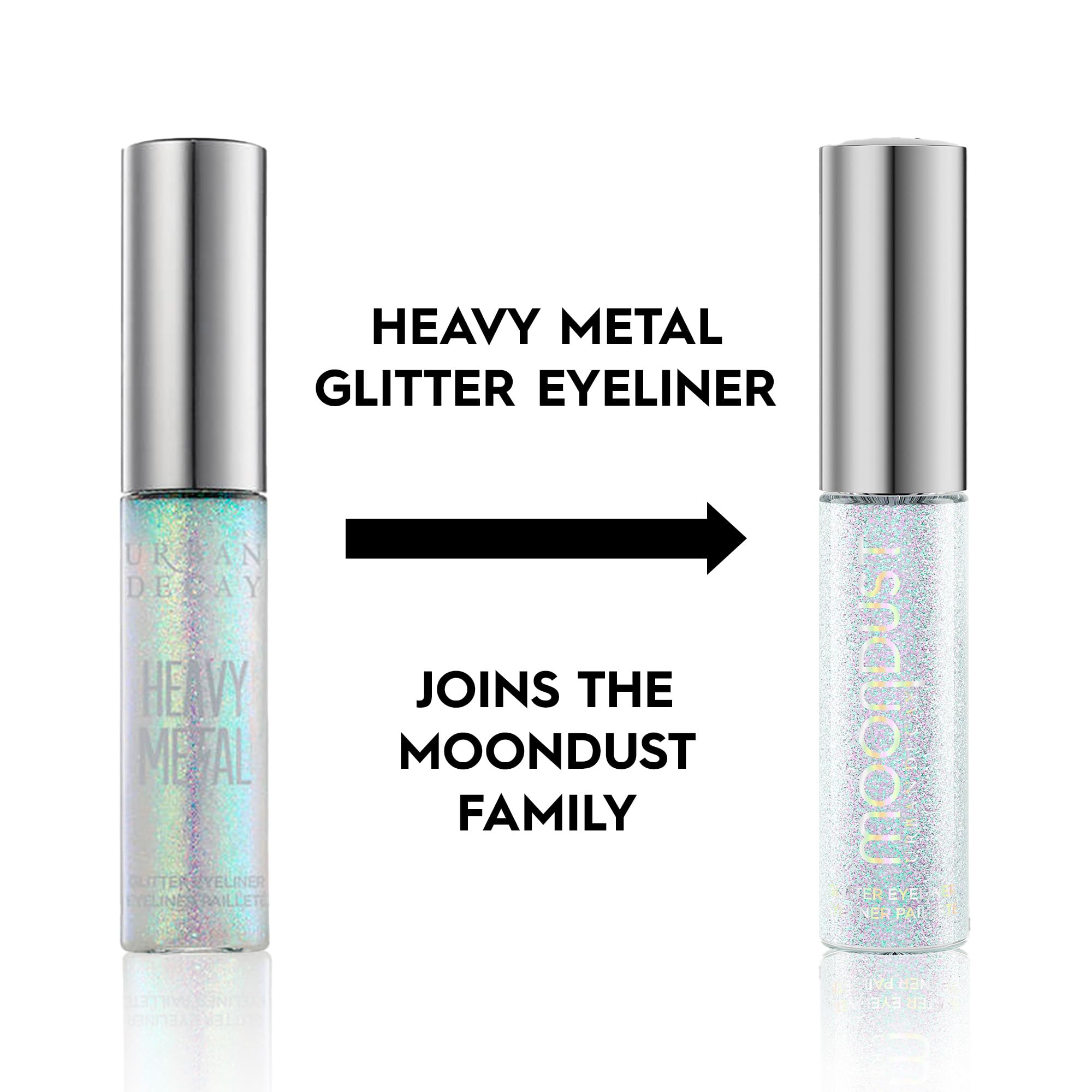 Urban Decay Moondust Liquid Glitter Eyeliner Sparkly Eye Liner Eyeshadow Topper - Thumbnail 3