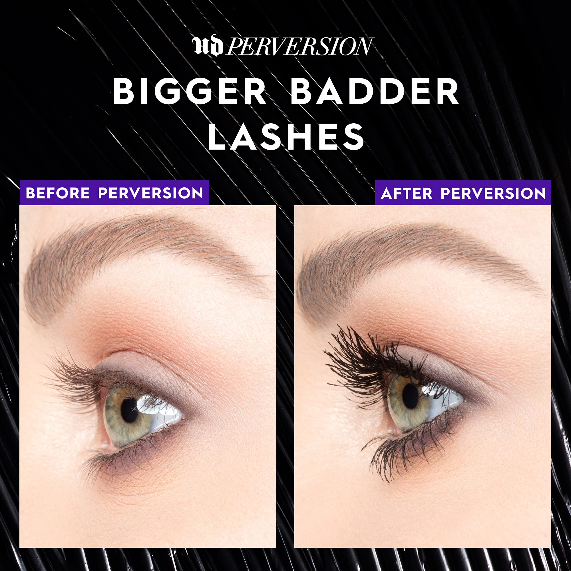 Urban Decay Perversion Volumizing Mascara Intense Black Lengthening Mascara - Thumbnail 3